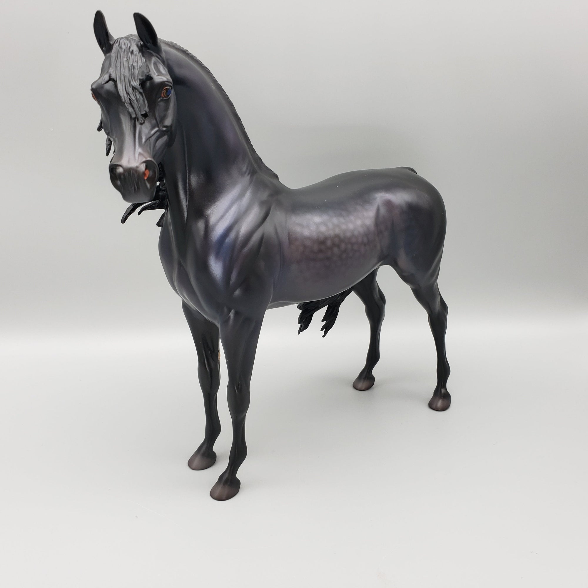 Botswallia OOAK Dapple Black Custom Arabian By Caroline Boydston Best Offers 8/14/23