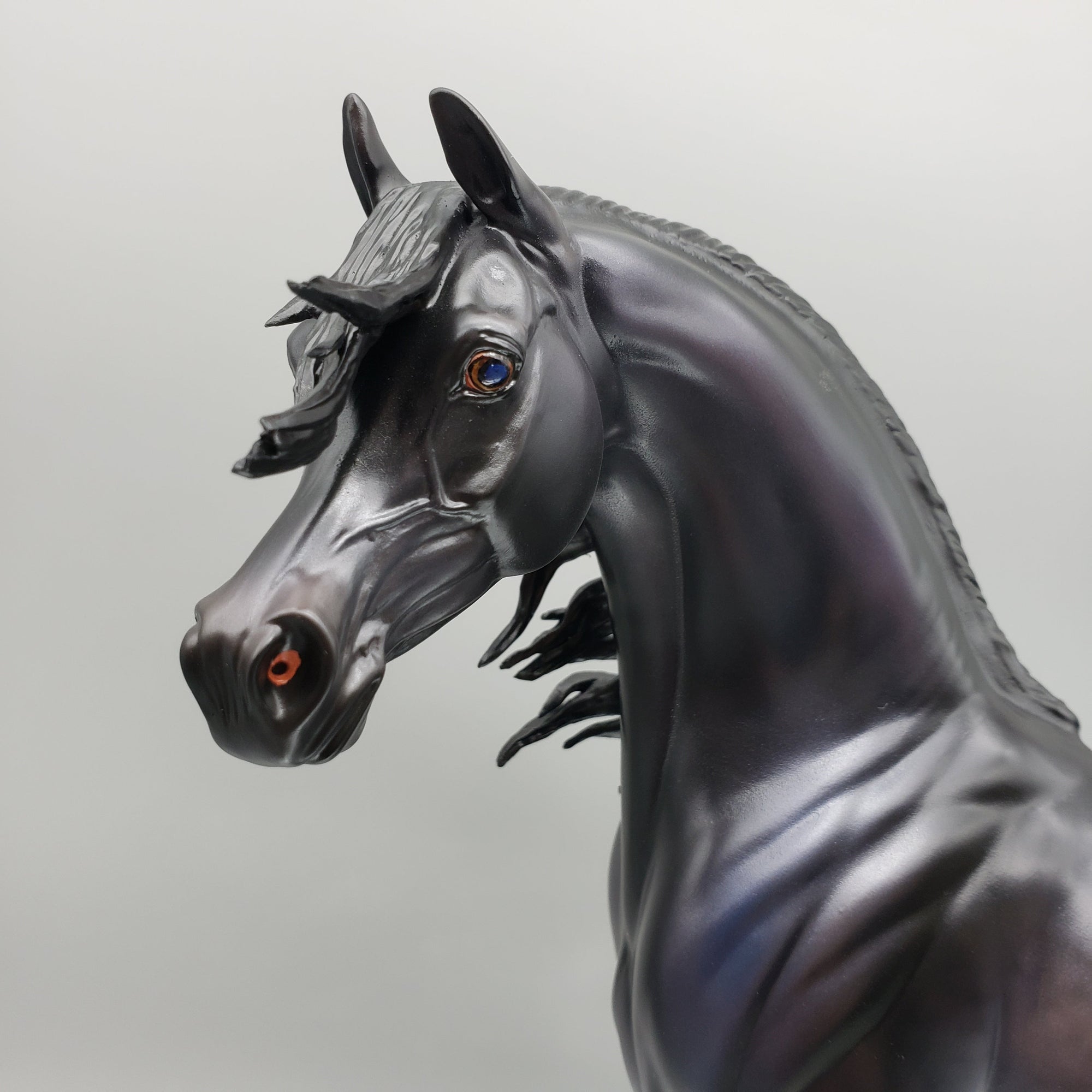 Botswallia OOAK Dapple Black Custom Arabian By Caroline Boydston Best Offers 8/14/23