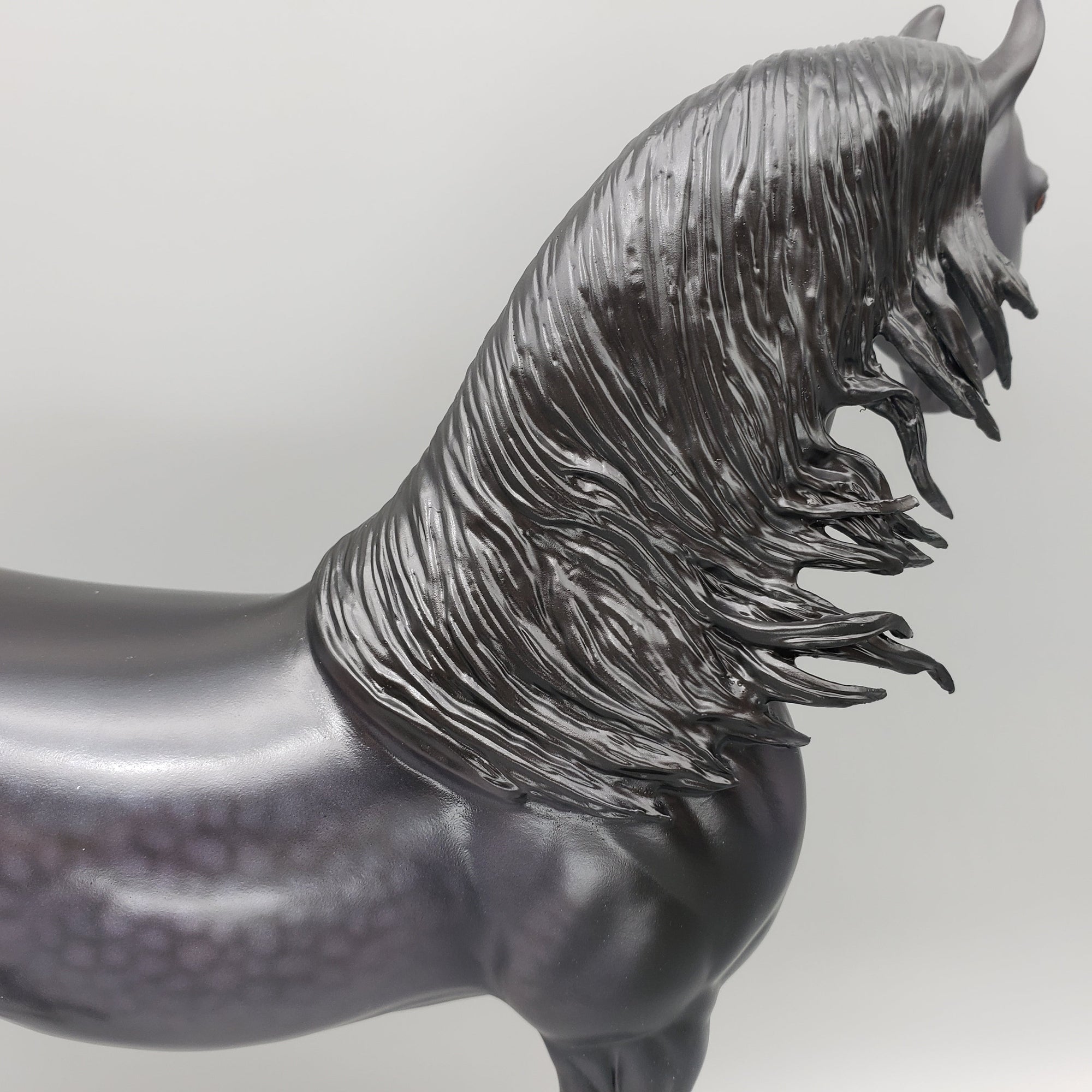 Botswallia OOAK Dapple Black Custom Arabian By Caroline Boydston Best Offers 8/14/23