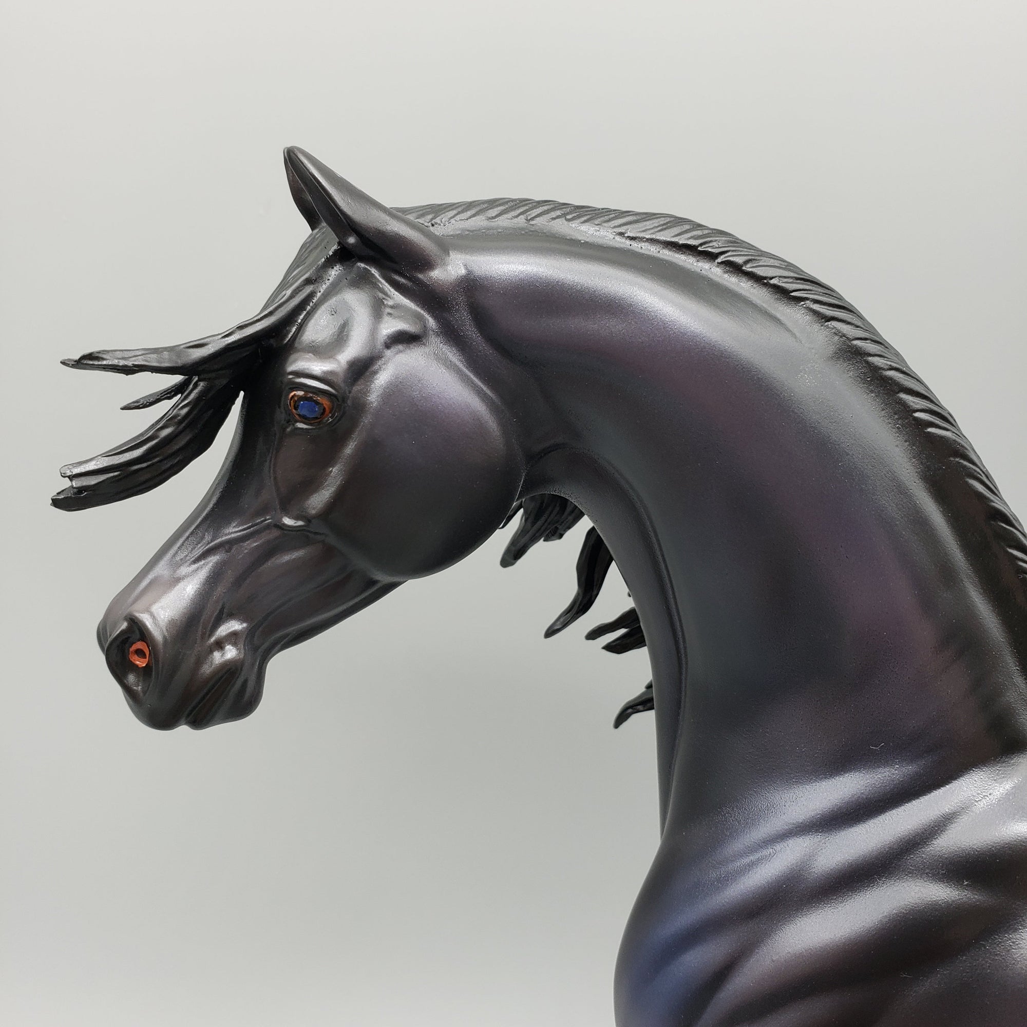 Botswallia OOAK Dapple Black Custom Arabian By Caroline Boydston Best Offers 8/14/23