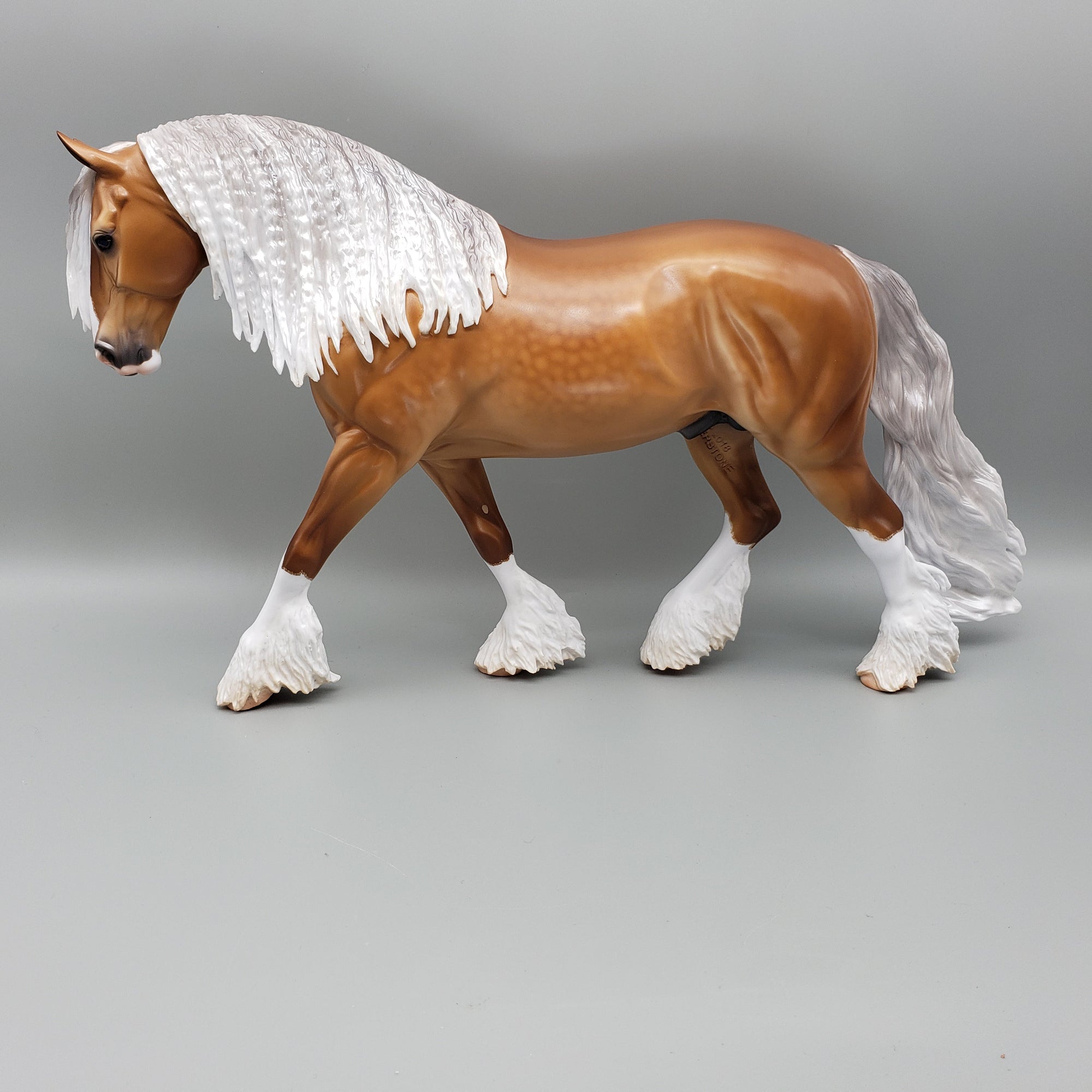 Linden OOAK Dappled Palomino Irish Draught By Caroline Boydston for AoTH23 Best Offers