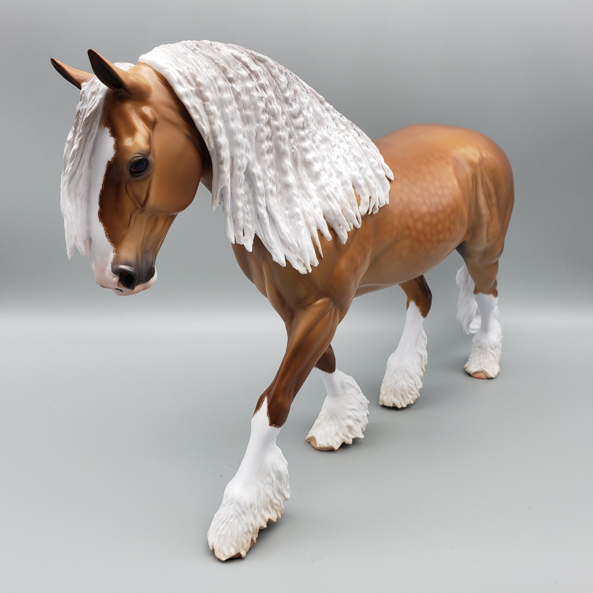 Linden OOAK Dappled Palomino Irish Draught By Caroline Boydston for AoTH23 Best Offers
