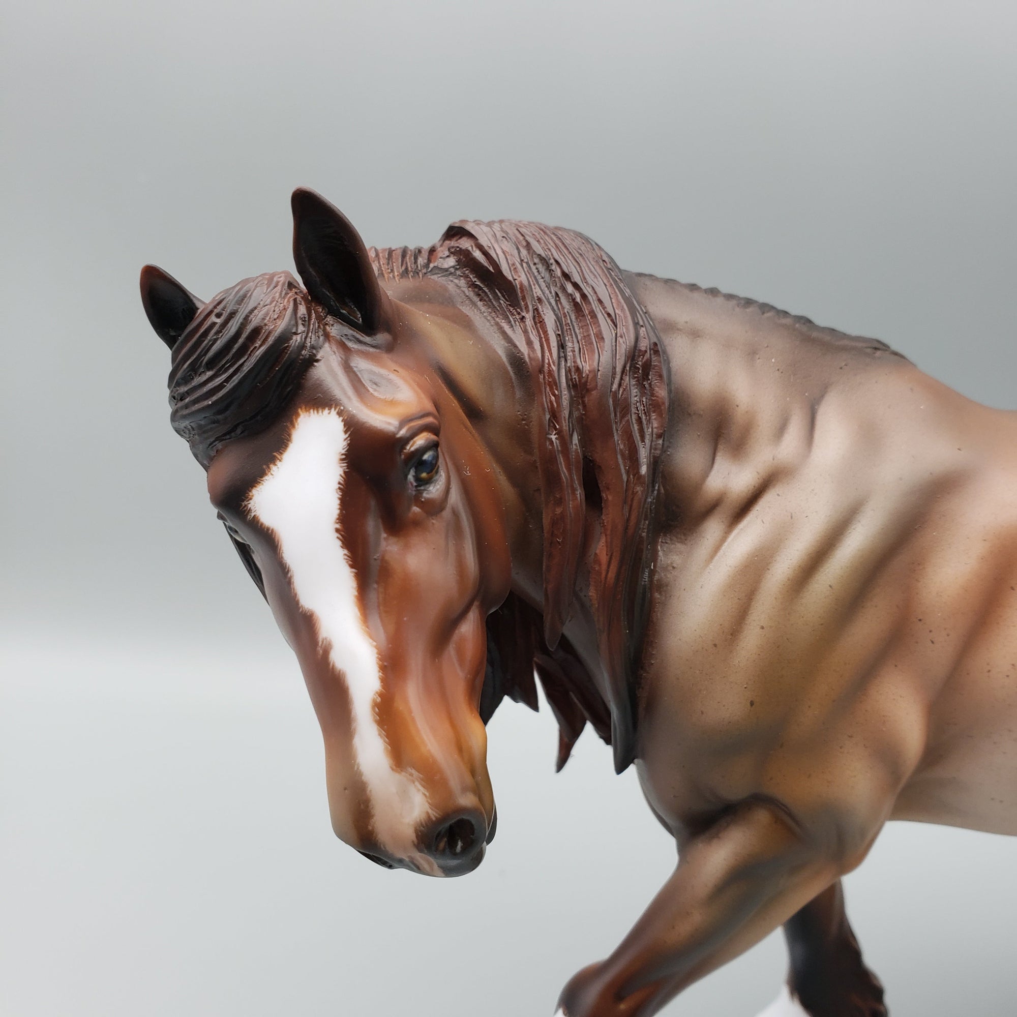 Cabaret OOAK Red Roan Custom Irish Cob by Julie Keim for AoTH23 Best Offers