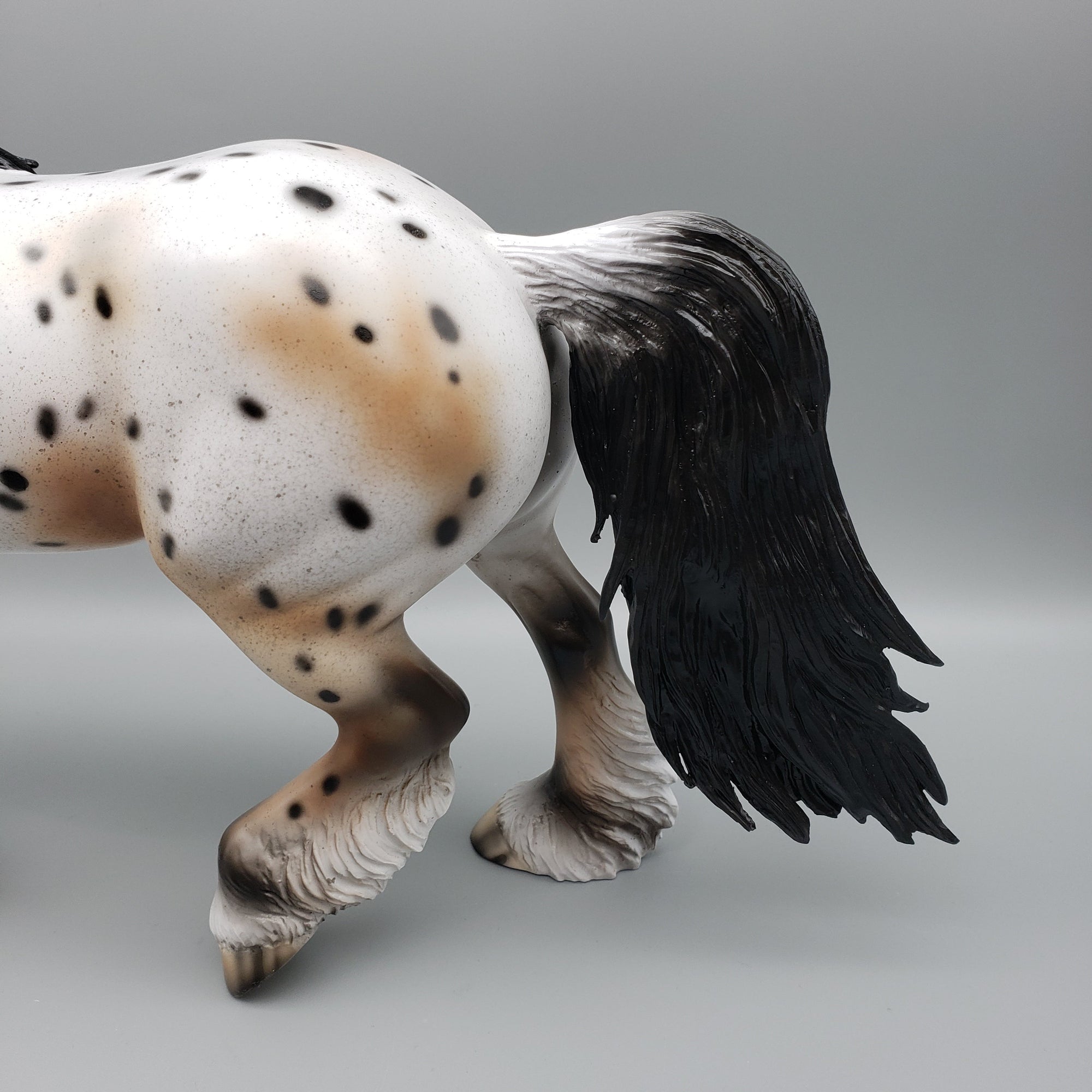 Dancer OOAK Buckskin Appaloosa Trotting Drafter By Dawn Quick for AoTH23 Best Offers