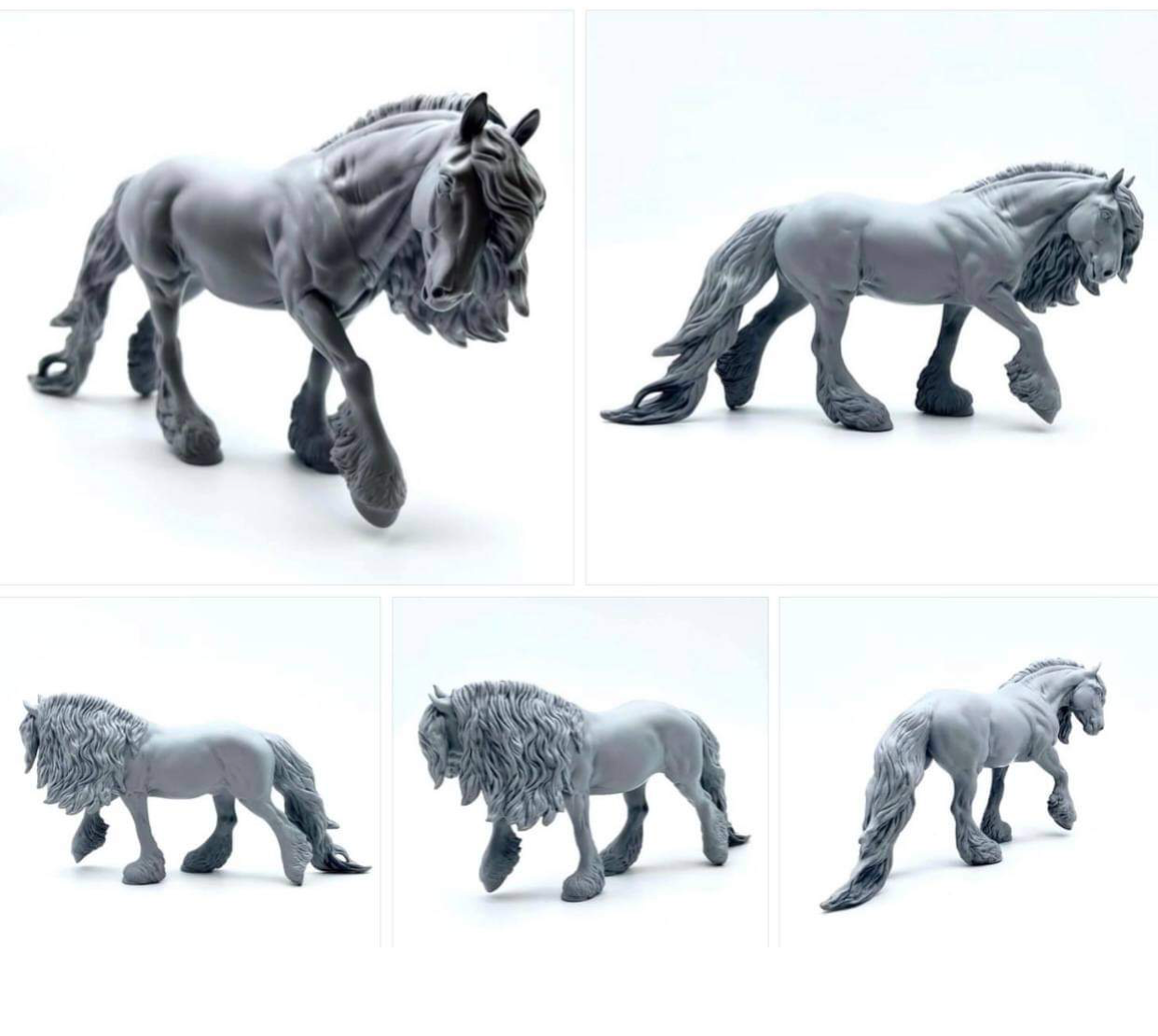 Drum Horse Resin Limited Edition