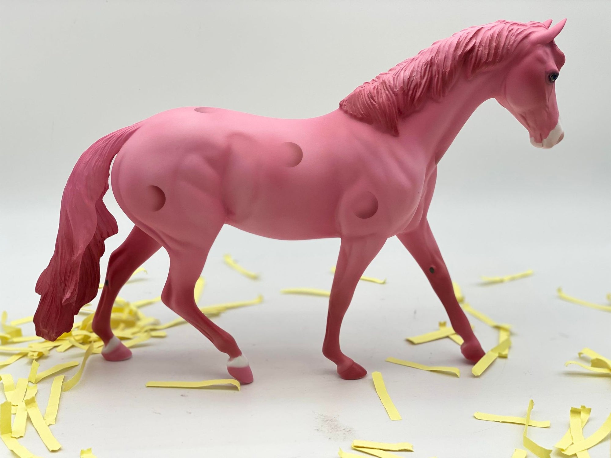 Black Cherry-OOAK National Ice Cream Month Deco Pony 7/22