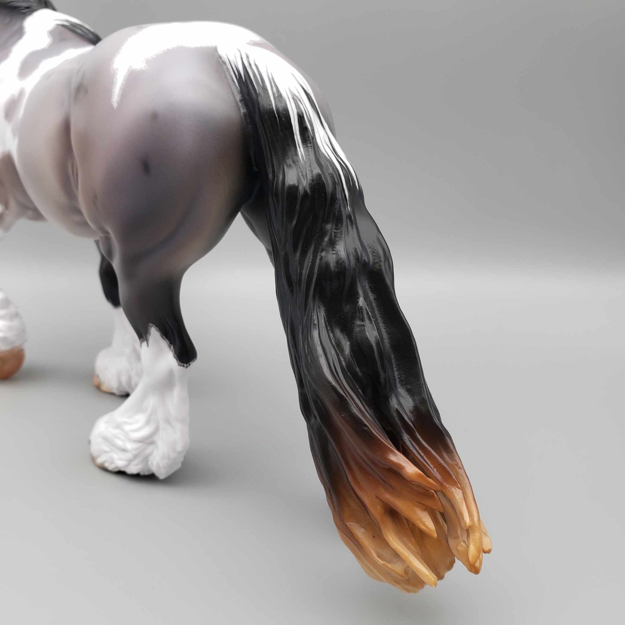 Chalbri OOAK Bay Tobiano Roan Custom Cob By Caroline Boydston Best Offers 8/7/23