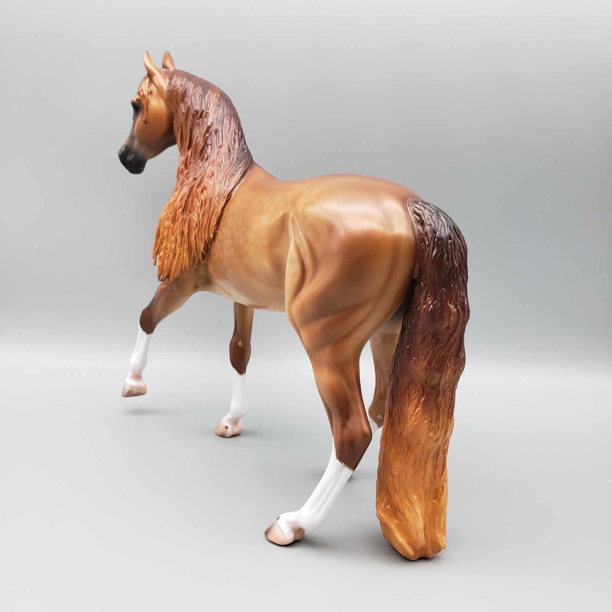 Hesperalo OOAK Dappled Chestnut Extreme Custom Arab Mare By Caroline Boydston Best Offers 8/7/23