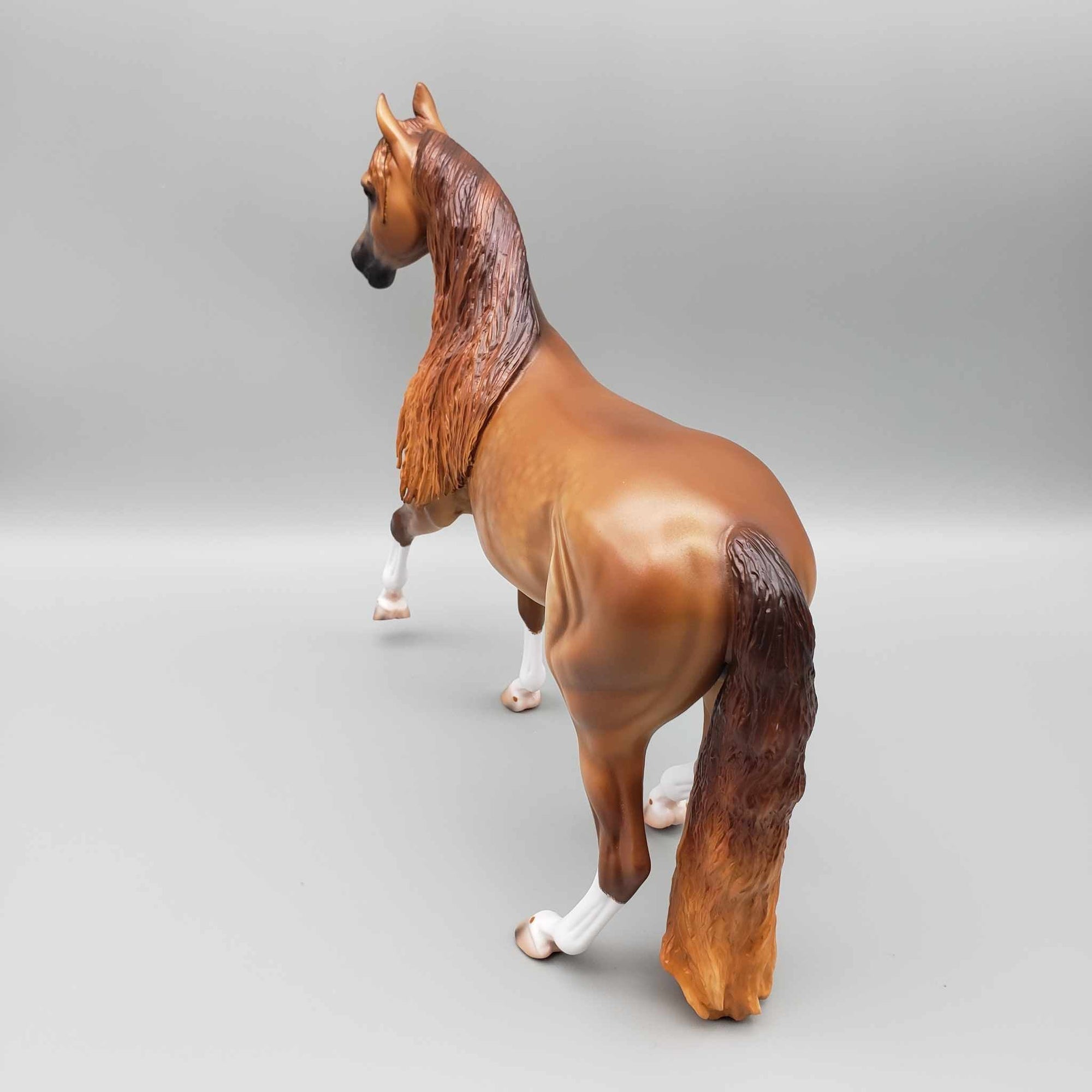 Hesperalo OOAK Dappled Chestnut Extreme Custom Arab Mare By Caroline Boydston Best Offers 8/7/23