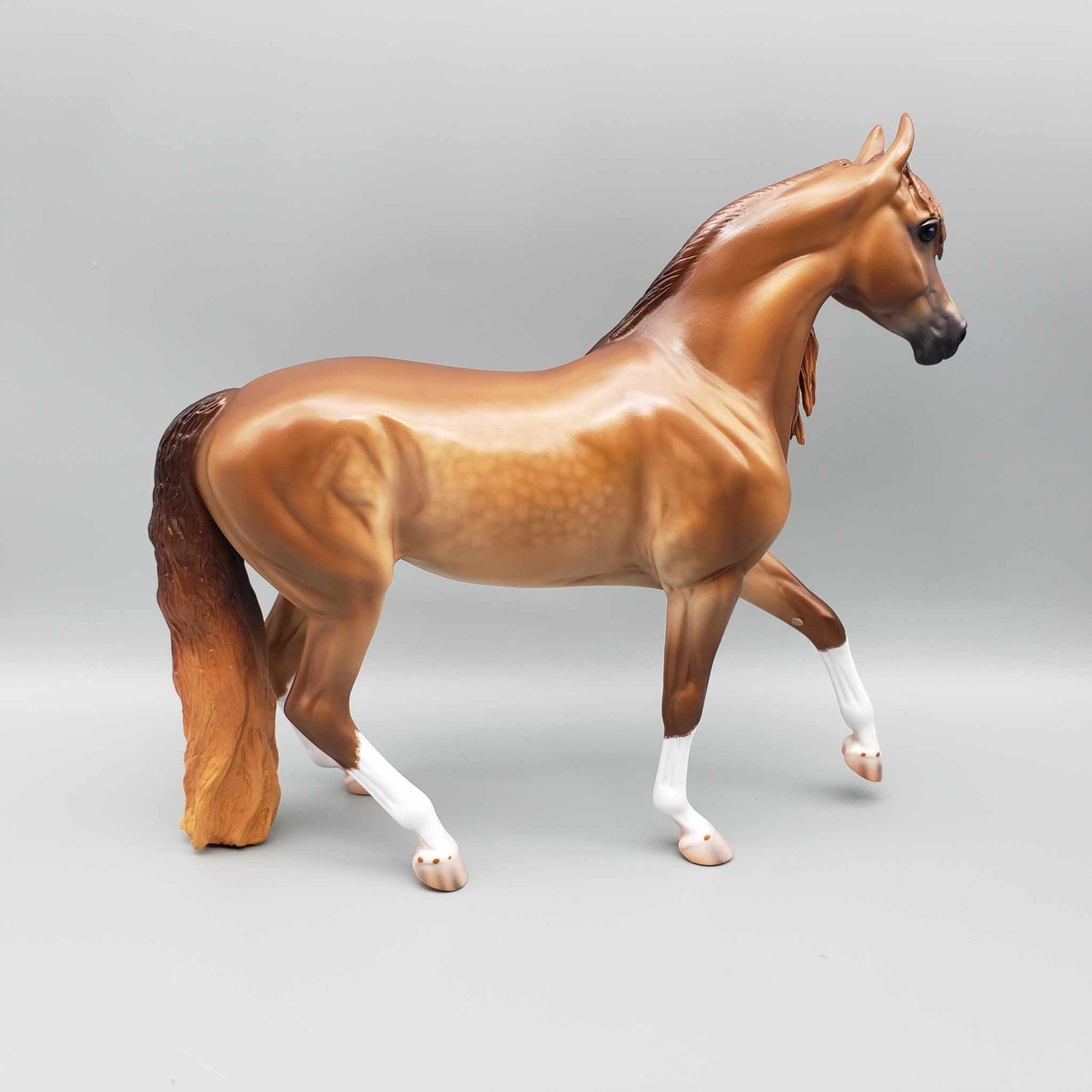 Hesperalo OOAK Dappled Chestnut Extreme Custom Arab Mare By Caroline Boydston Best Offers 8/7/23