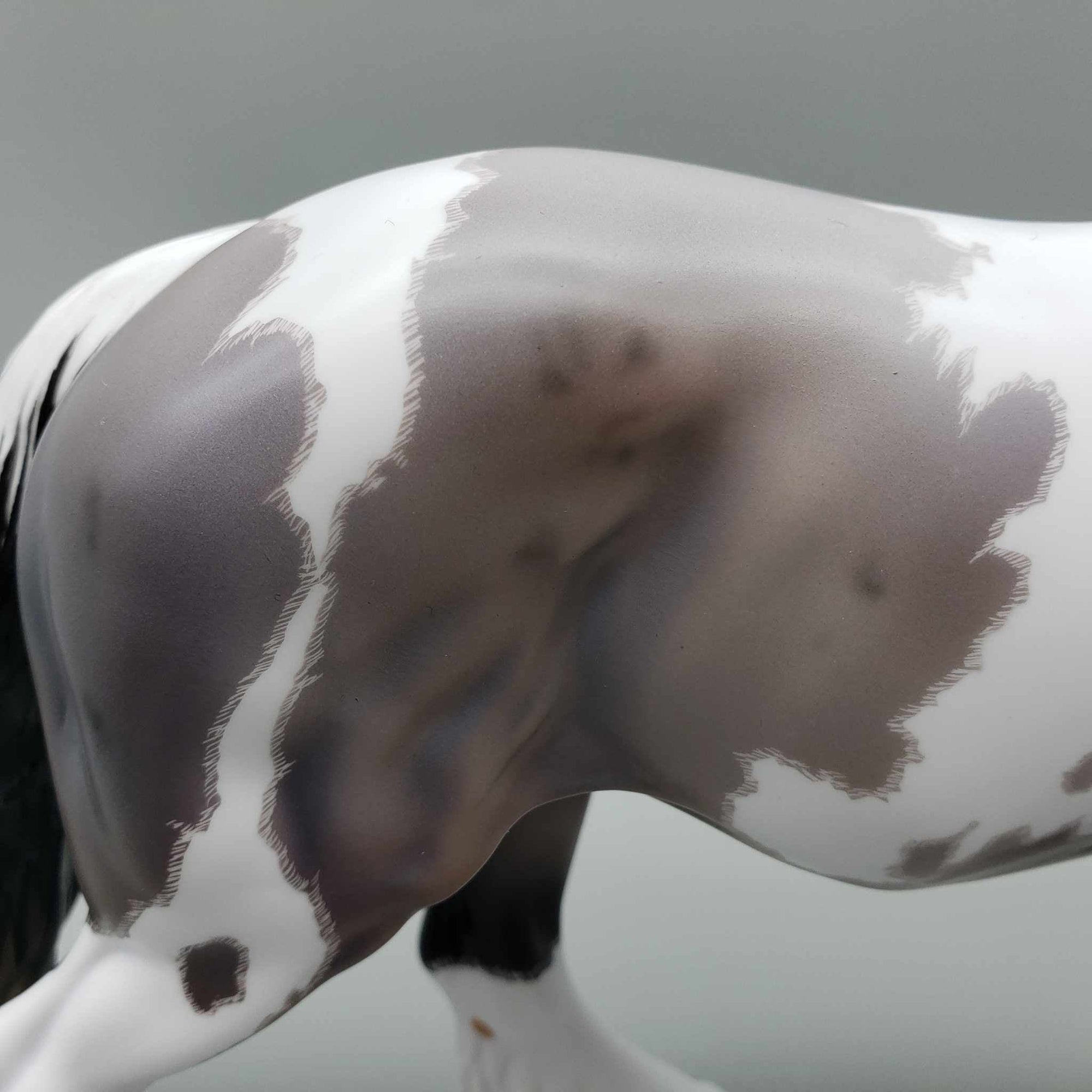 Chalbri OOAK Bay Tobiano Roan Custom Cob By Caroline Boydston Best Offers 8/7/23