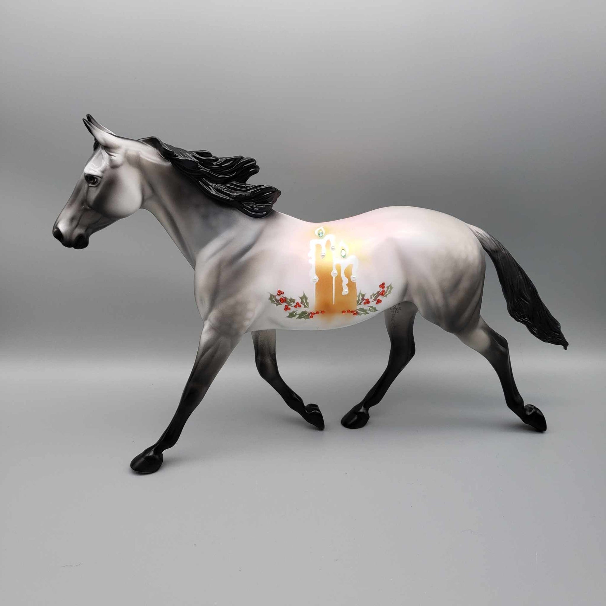 Flicker OOAK Decorator with Bling Candle Palouse By Dawn Quick Holiday Sale HS23