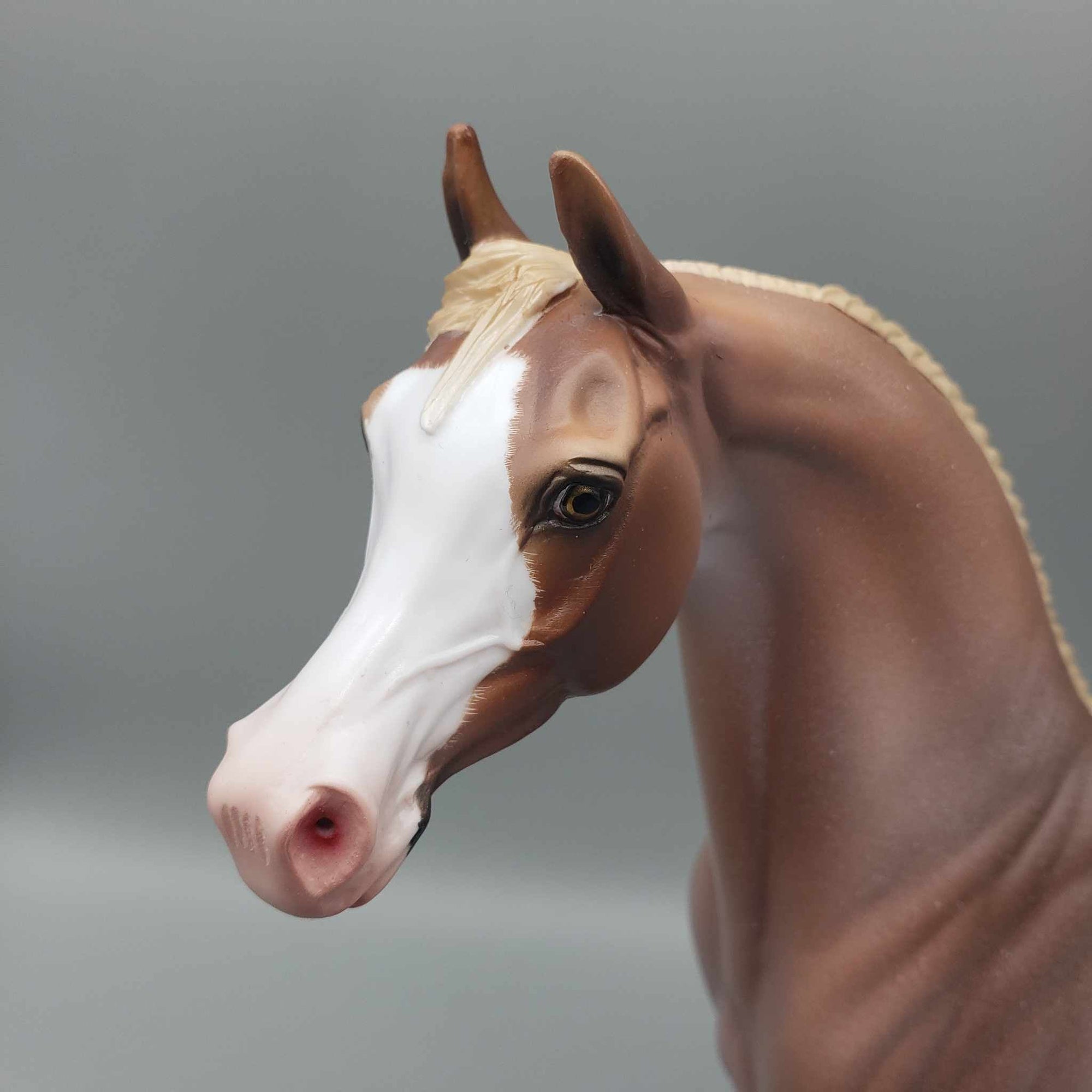 Pearly Prince OOAK Strawberry Roan Rabicano By Ashley Palmer Best Offers 8/21/23