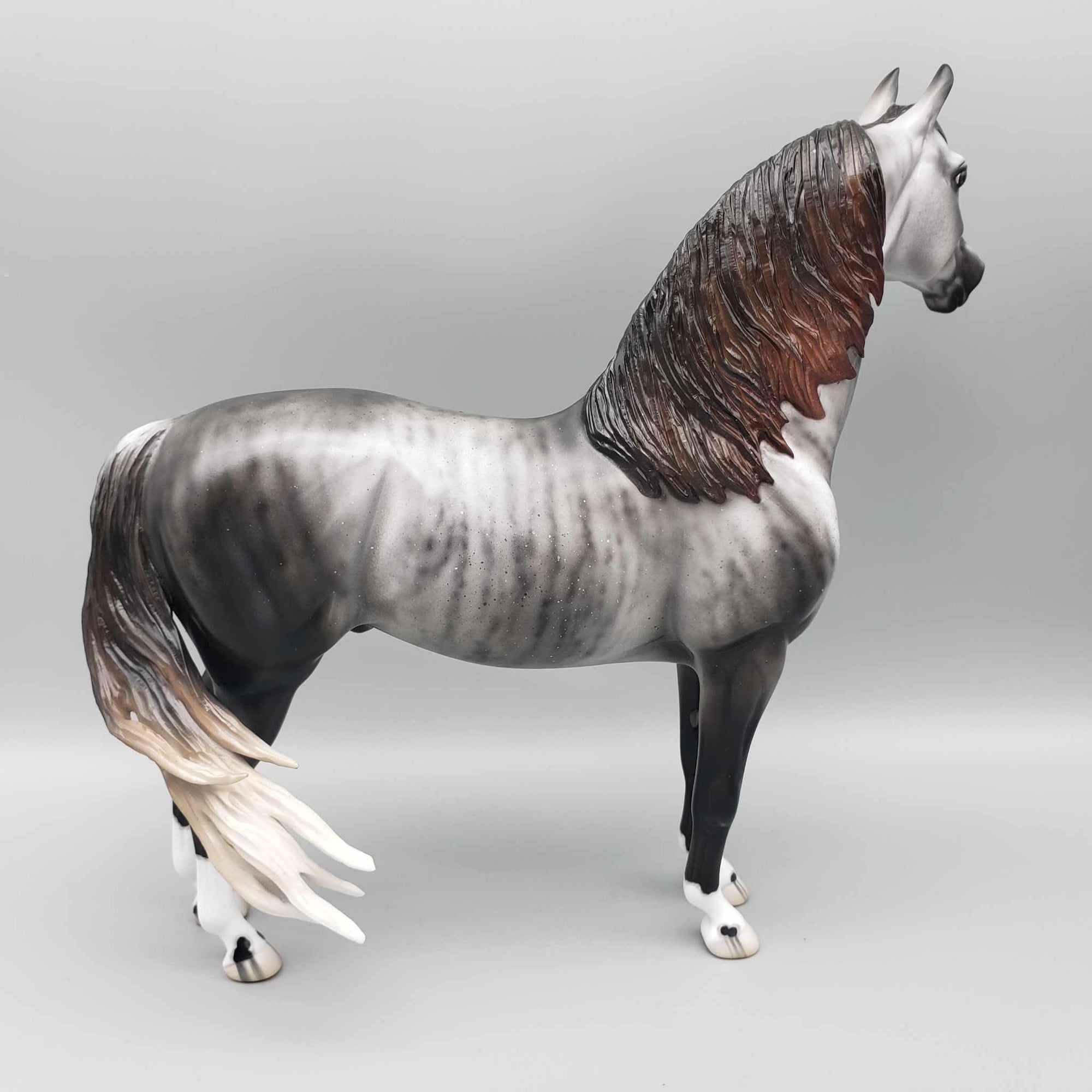 Tyrant OOAK Grey Skewed/Brindle Morgan By Jess Hamill for AoTH23 Best Offers