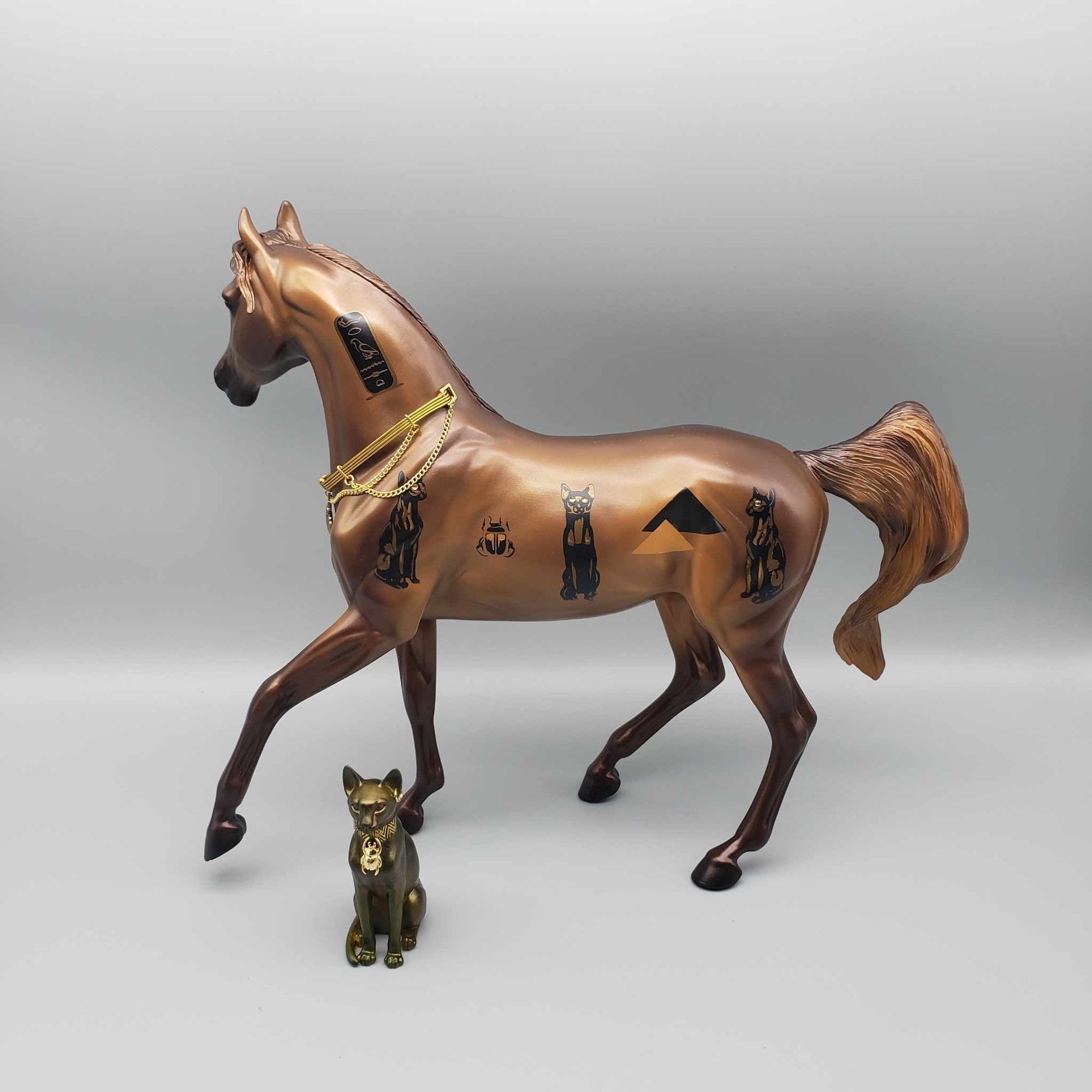Francet II OOAK Egyptian Cat Decorator Arab Mare Set By Caroline Boydston Best Offers SS824