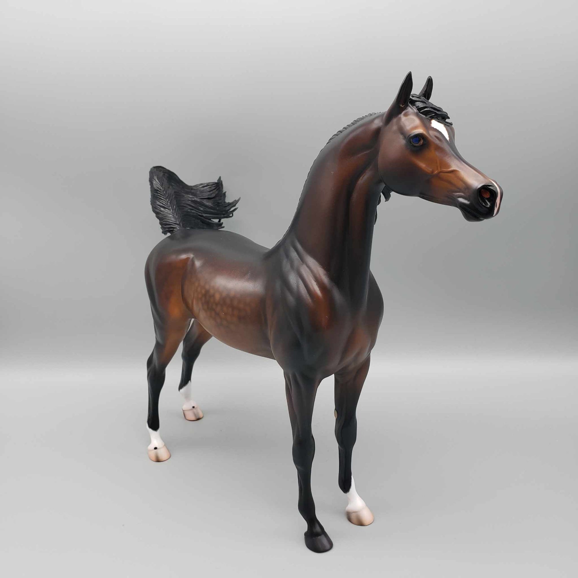 Hughes OOAK Dappled Bay Arabian By Caroline Boydston Best Offer 11/6/23