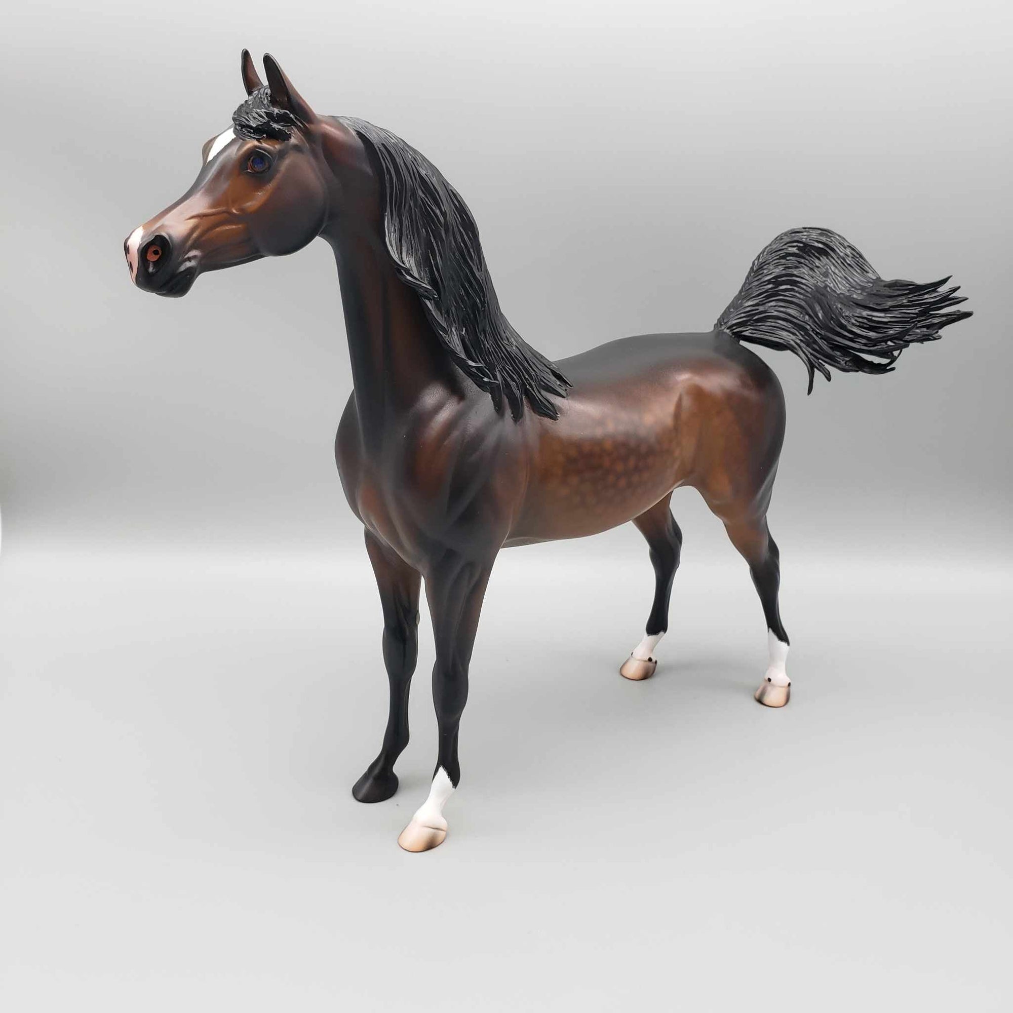 Hughes OOAK Dappled Bay Arabian By Caroline Boydston Best Offer 11/6/23