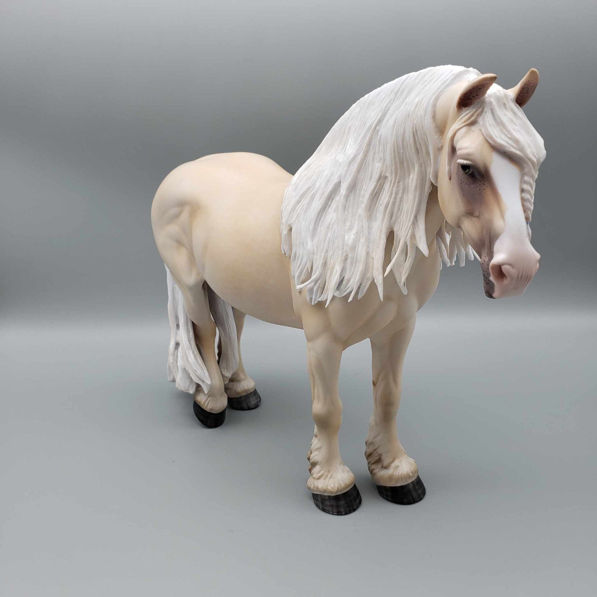 Honey Bear OOAK Champagne American Cream Heavy Draft Stallion By Myla Pearce Best Offers 10/16/23