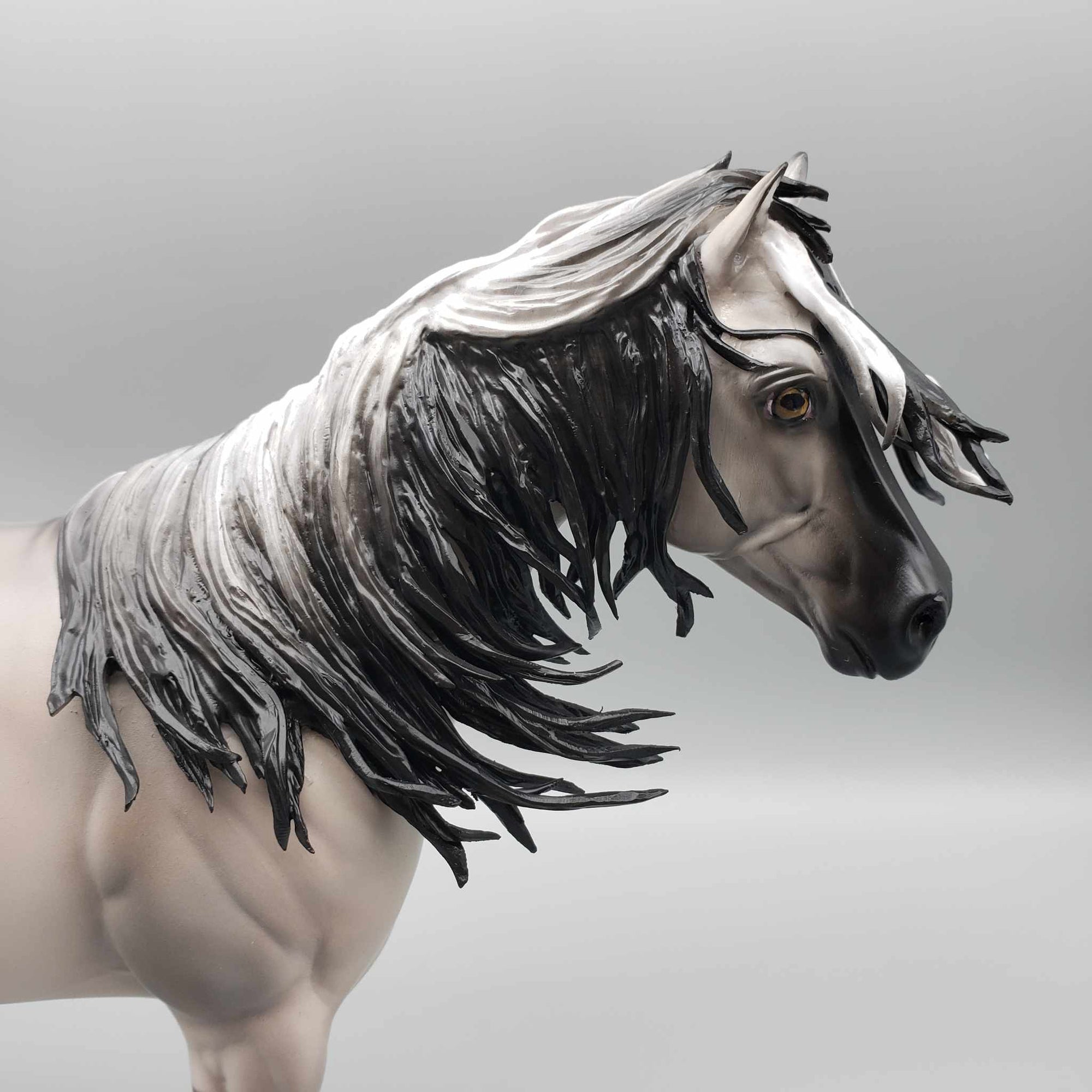 Lucky Stryke OOAK Grulla Ideal Stock Horse By Myla Pearce Best Offers 10/16/23