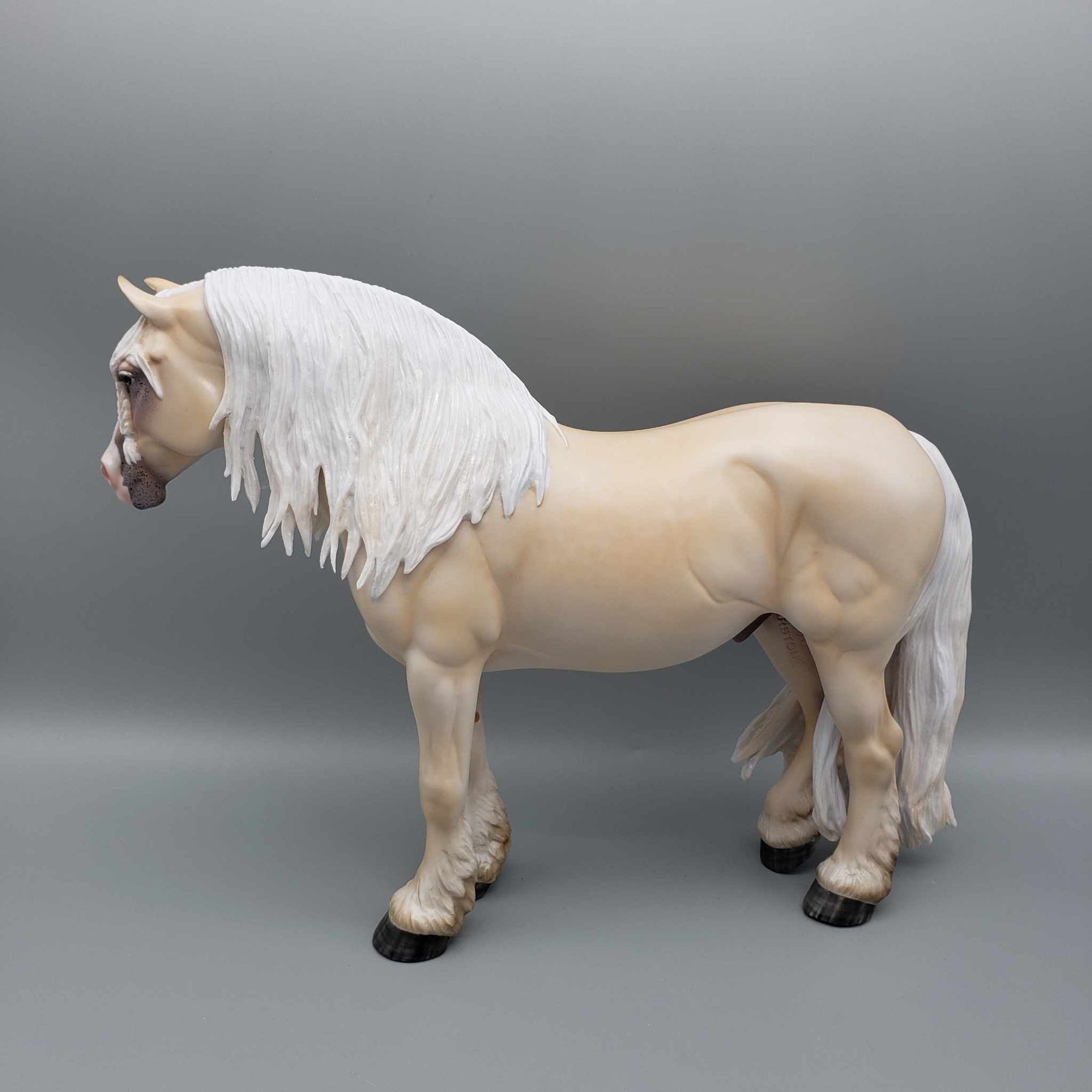 Honey Bear OOAK Champagne American Cream Heavy Draft Stallion By Myla Pearce Best Offers 10/16/23