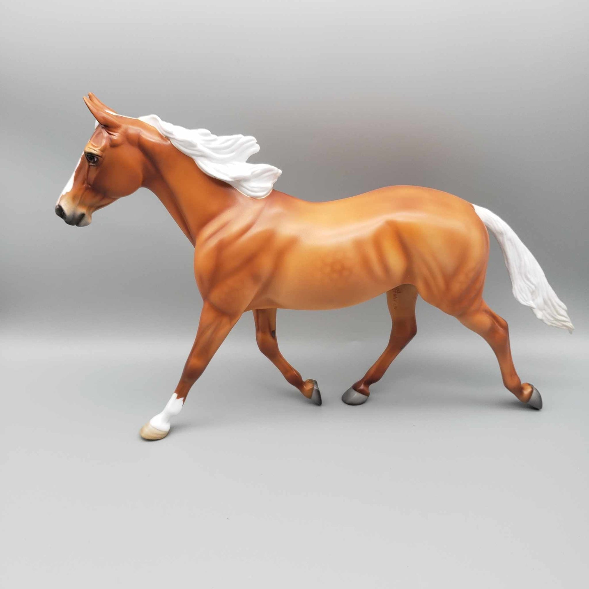 Fire Embers OOAK Flaxen Chestnut Palouse By Angela Marleau Holiday Sale HS23