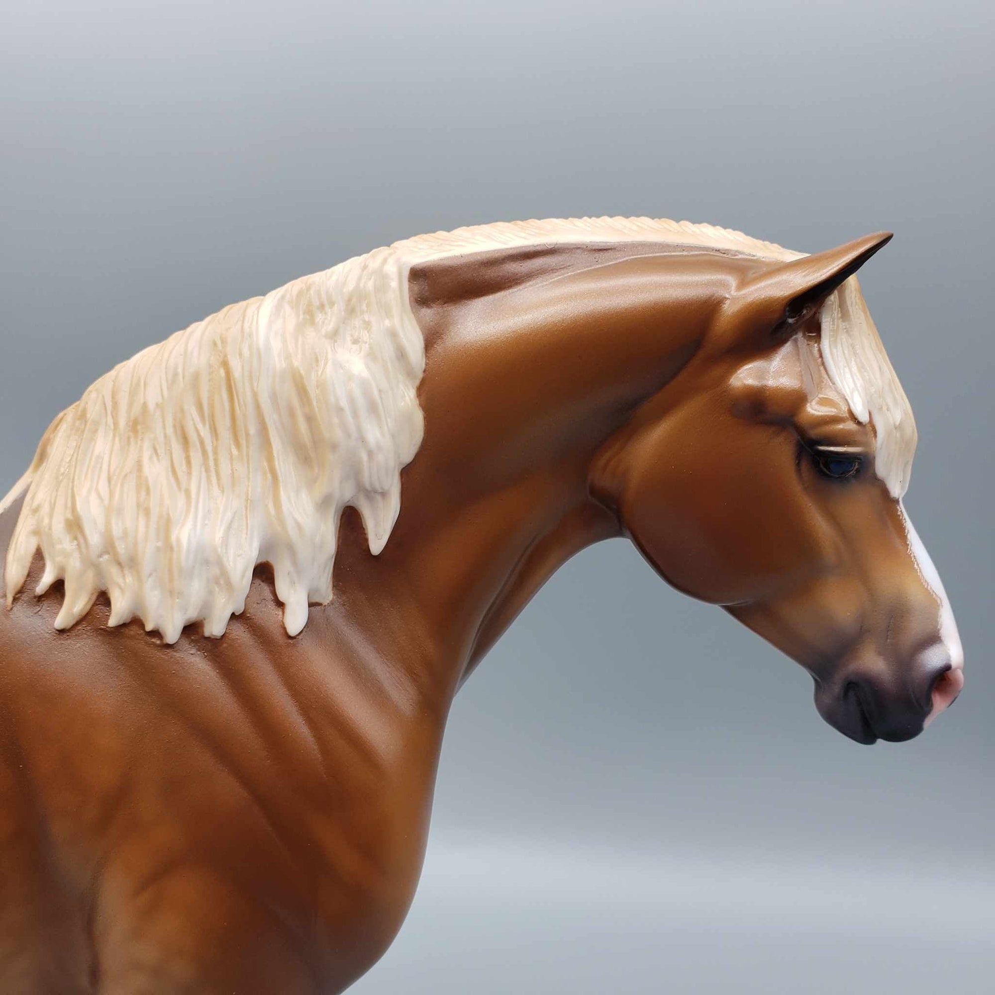 Airacomet OOAK Dappled Chestnut Heavy Draft Mare By Caroline Boydston Best Offer 11/13/23