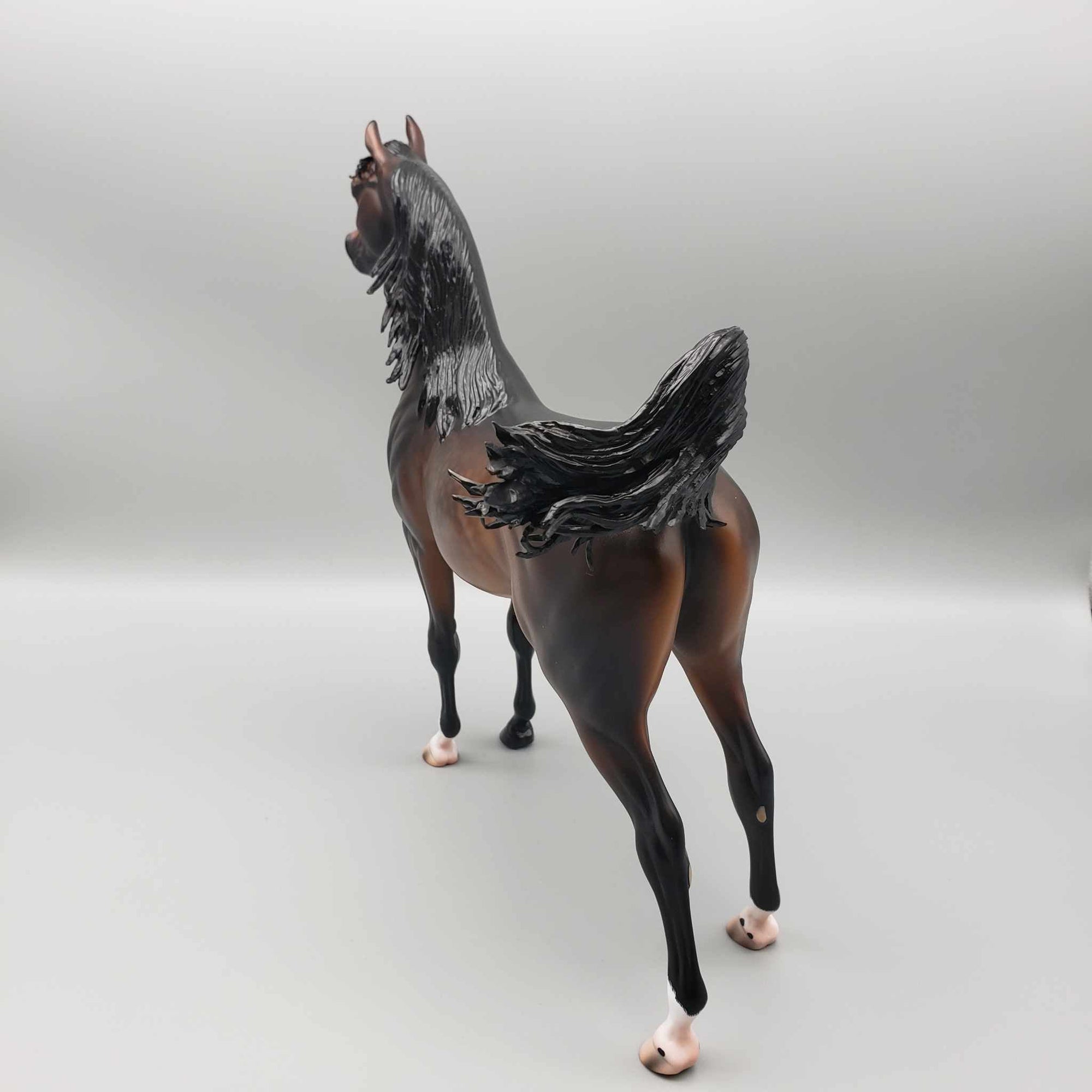 Hughes OOAK Dappled Bay Arabian By Caroline Boydston Best Offer 11/6/23