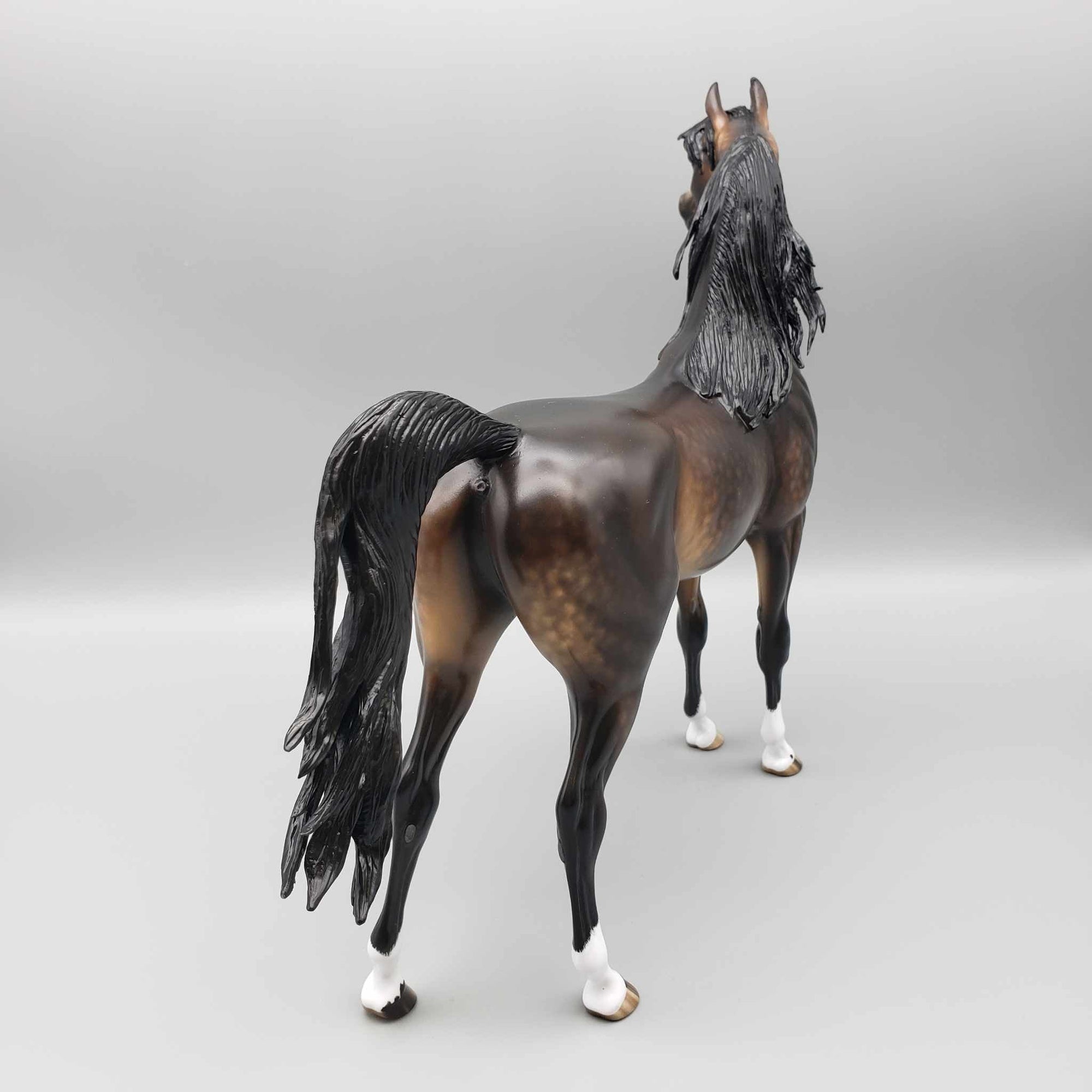 Chocotastic OOAK Dappled Bay Arabian By Sheryl Leisure Best Offers 9/5/23