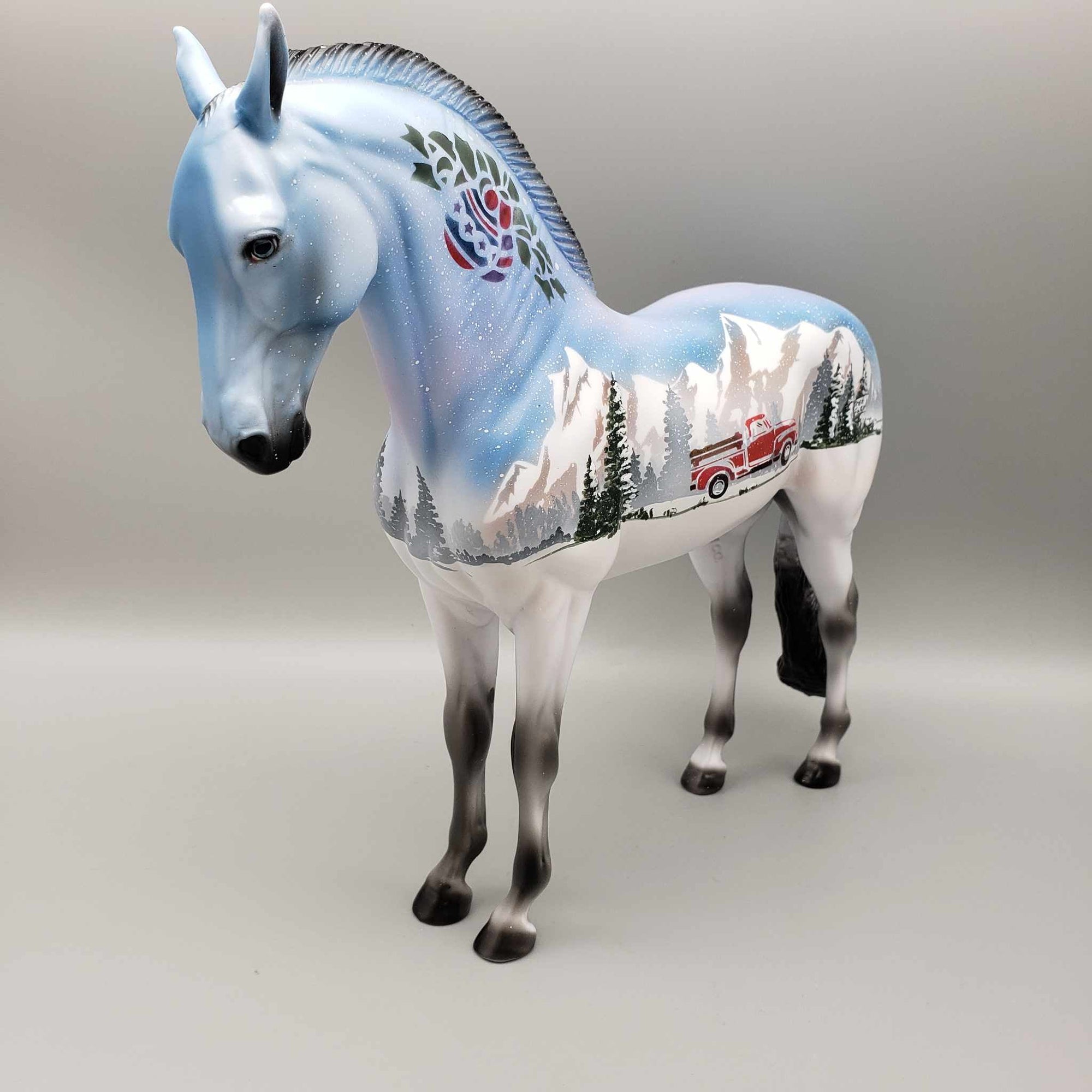 Christmas Tree Tradition OOAK Deco Andalusian By Dawn Quick Fall Facebook Auction 11/23