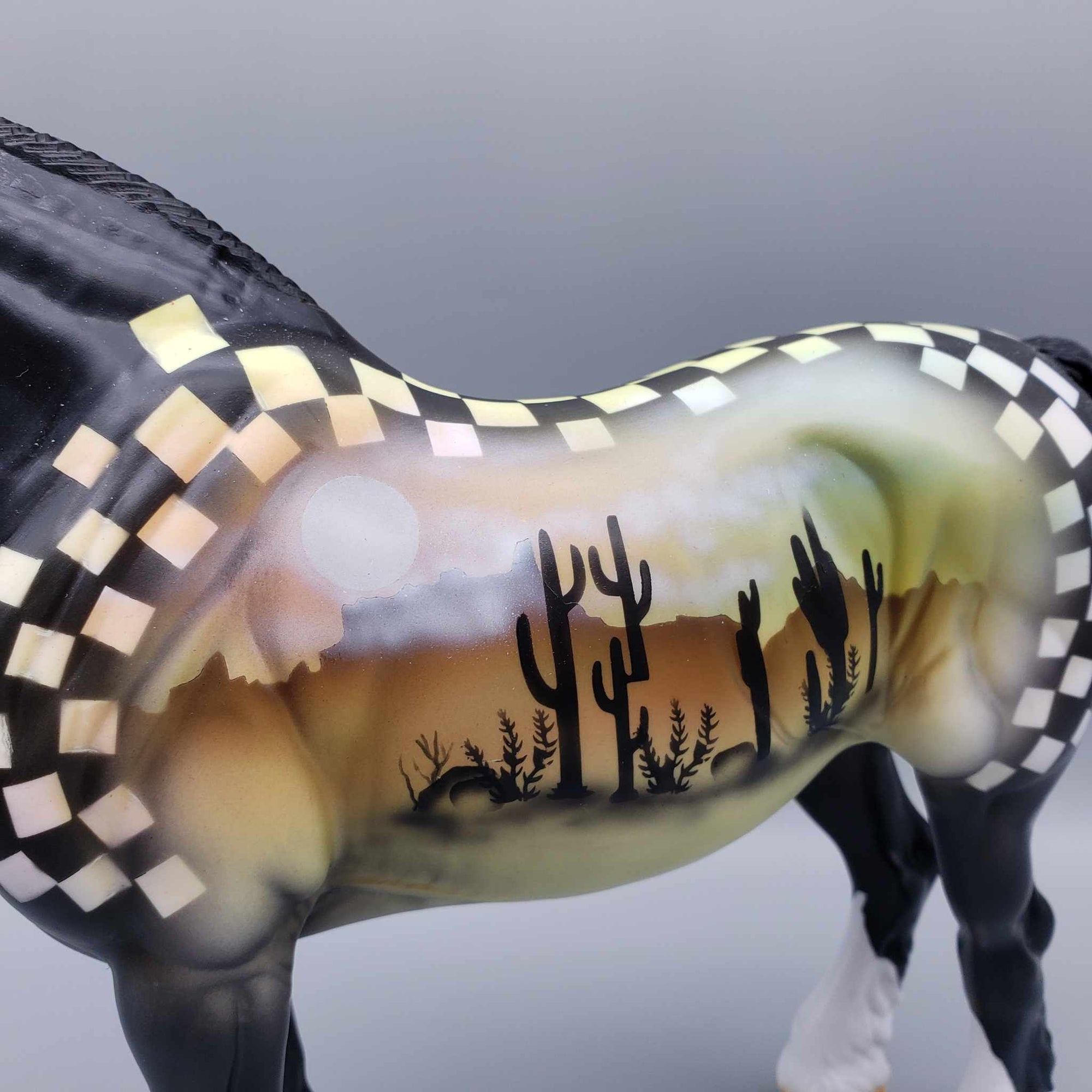 Dakar Rally OOAK Deco Heavy Draft By Dawn Quick Fall Facebook Auction 9/23