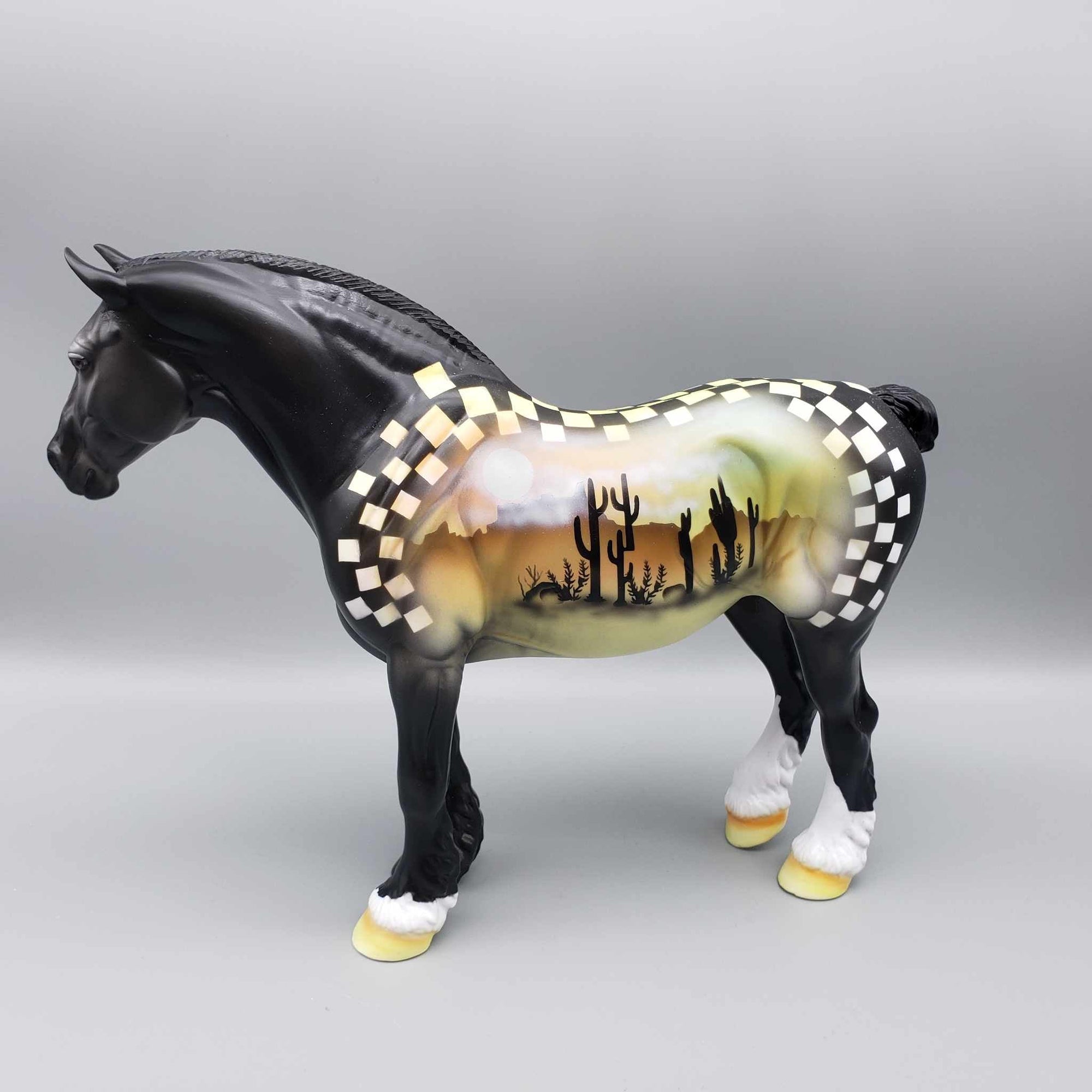 Dakar Rally OOAK Deco Heavy Draft By Dawn Quick Fall Facebook Auction 9/23