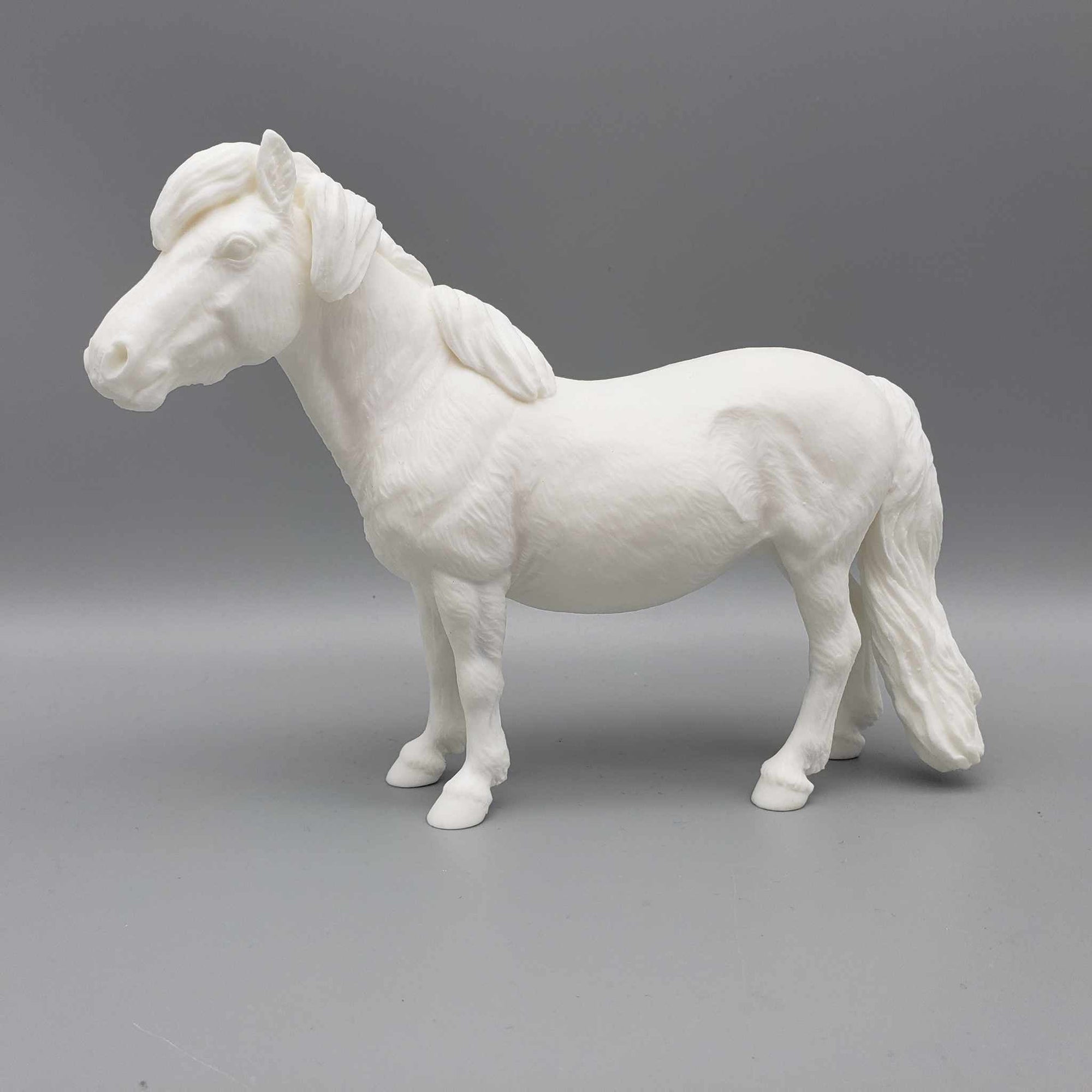 Trixie and Bebe - Pony Mare and Foal SET Resin