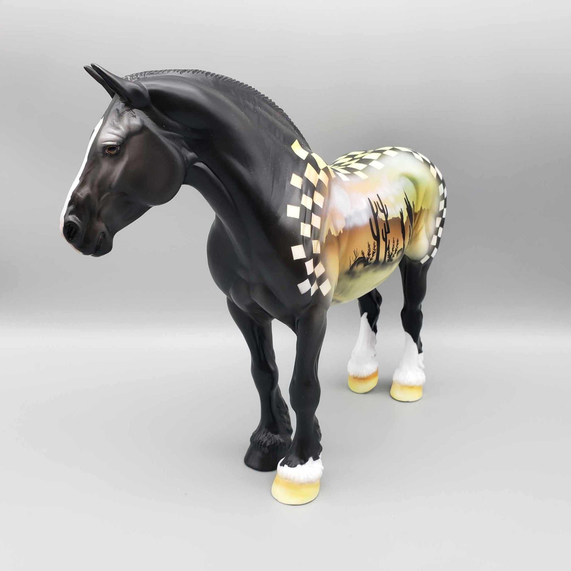 Dakar Rally OOAK Deco Heavy Draft By Dawn Quick Fall Facebook Auction 9/23