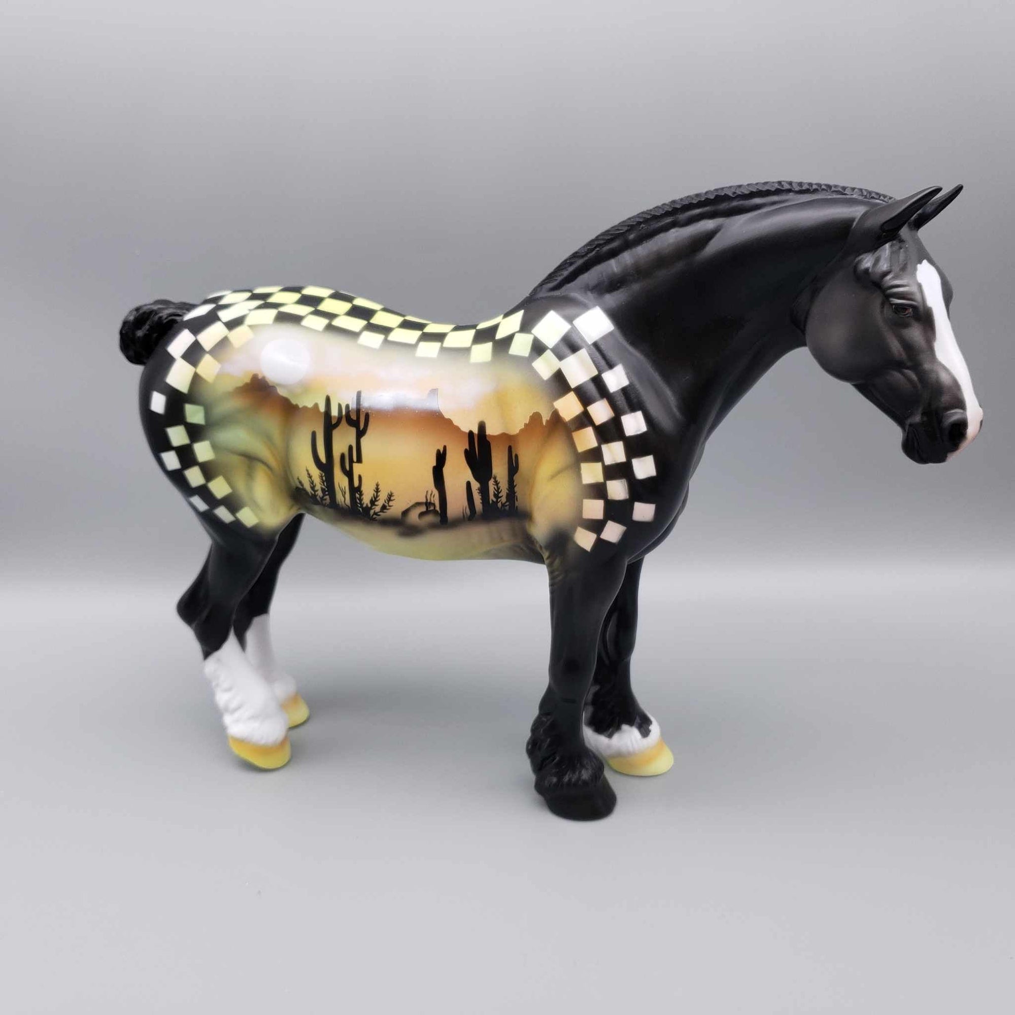 Dakar Rally OOAK Deco Heavy Draft By Dawn Quick Fall Facebook Auction 9/23