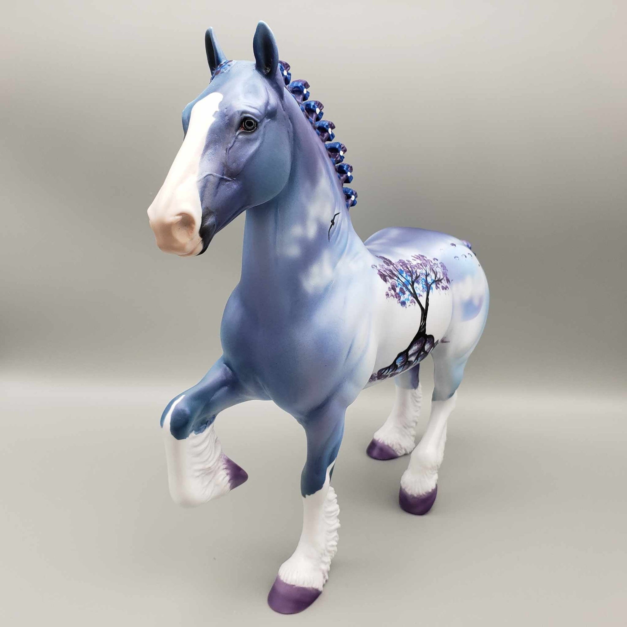 Gioria OOAK Deco Trotting Drafter By Dawn Quick Fall Facebook Auction 9/23