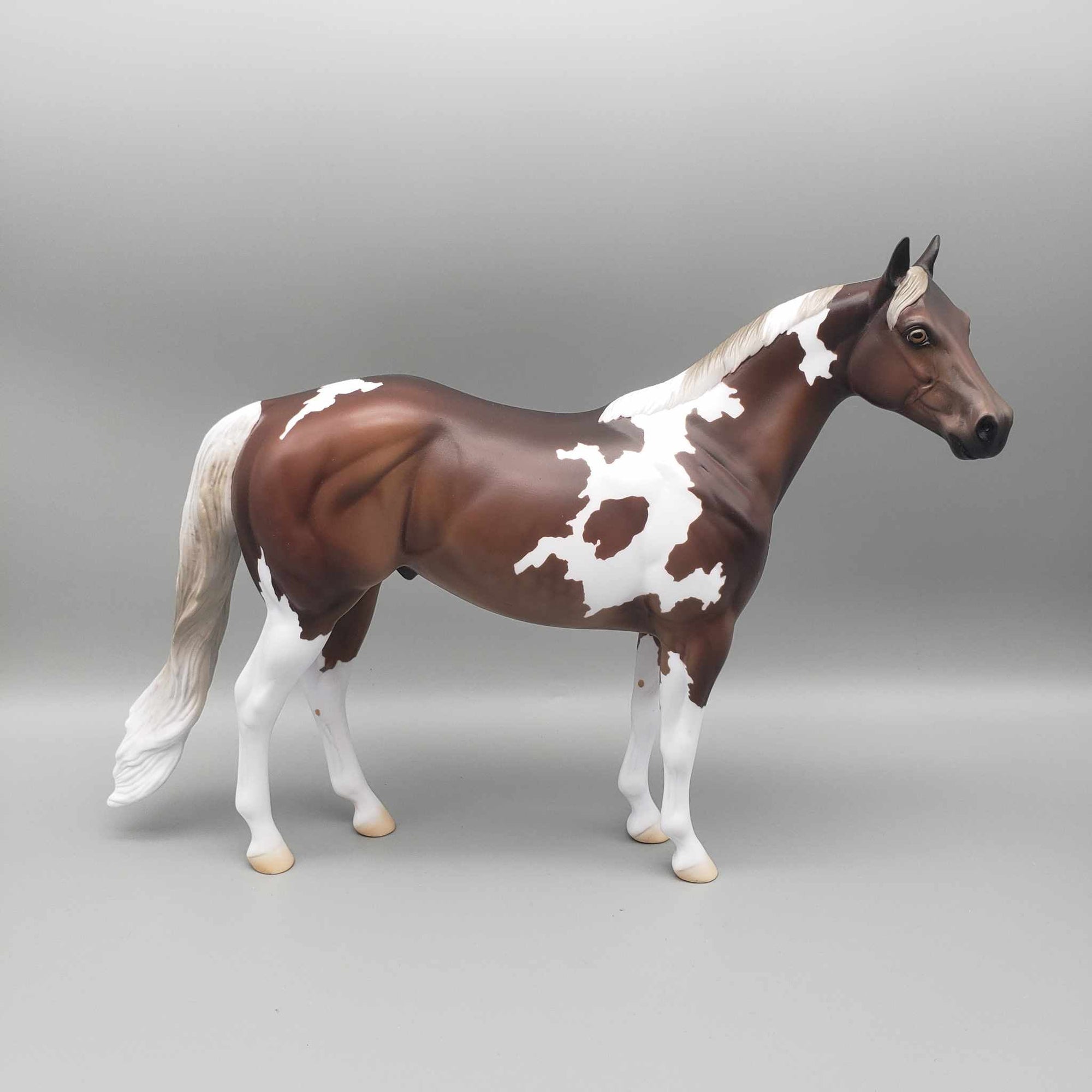 Chestnuts Crackling OOAK Flaxen Chestnut ISH By Jess Hamill Holiday Sale HS23