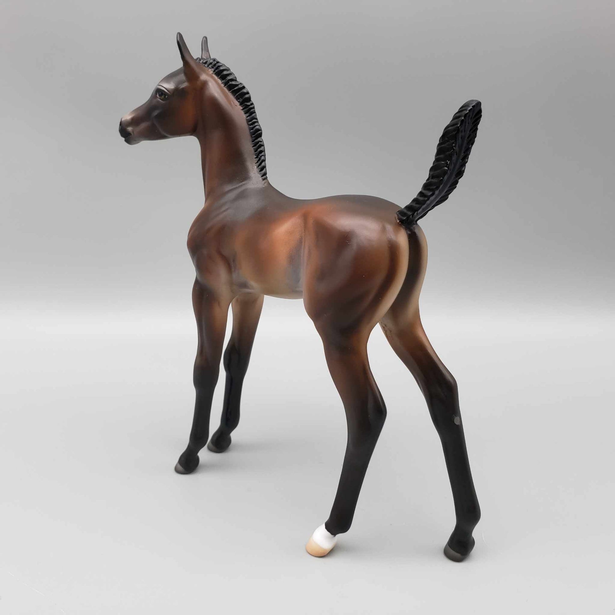 Starborne OOAK Bay Arab Foal By Ashley Palmer Fall Into Autumn Random Drop Sale 9/23