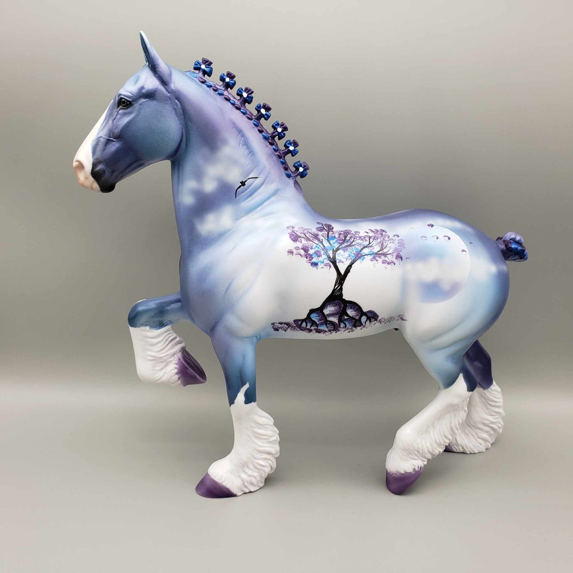 Gioria OOAK Deco Trotting Drafter By Dawn Quick Fall Facebook Auction 9/23