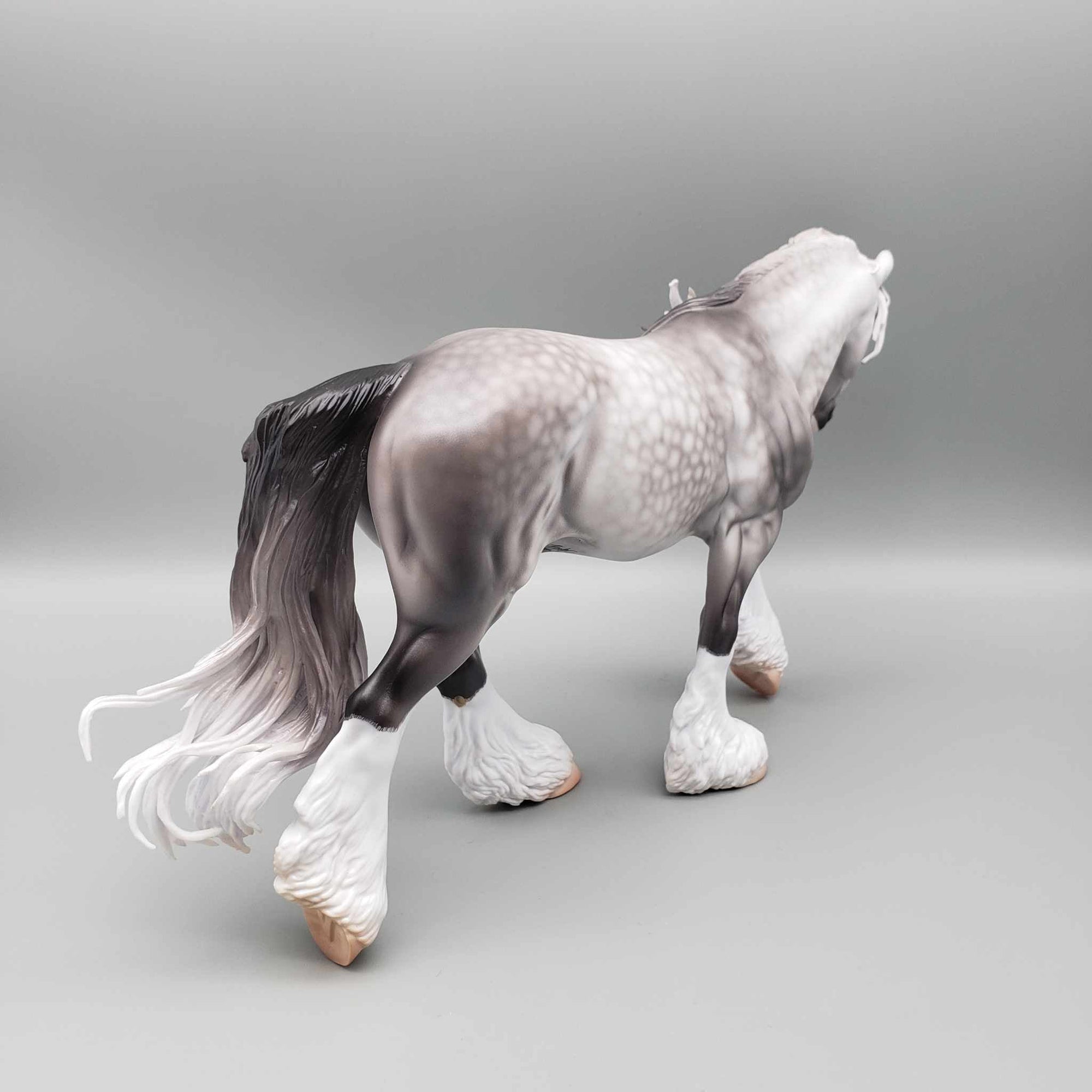 Lockheed OOAK Dappled Grey Irish Cob By Caroline Boydston Best Offer 11/6/23