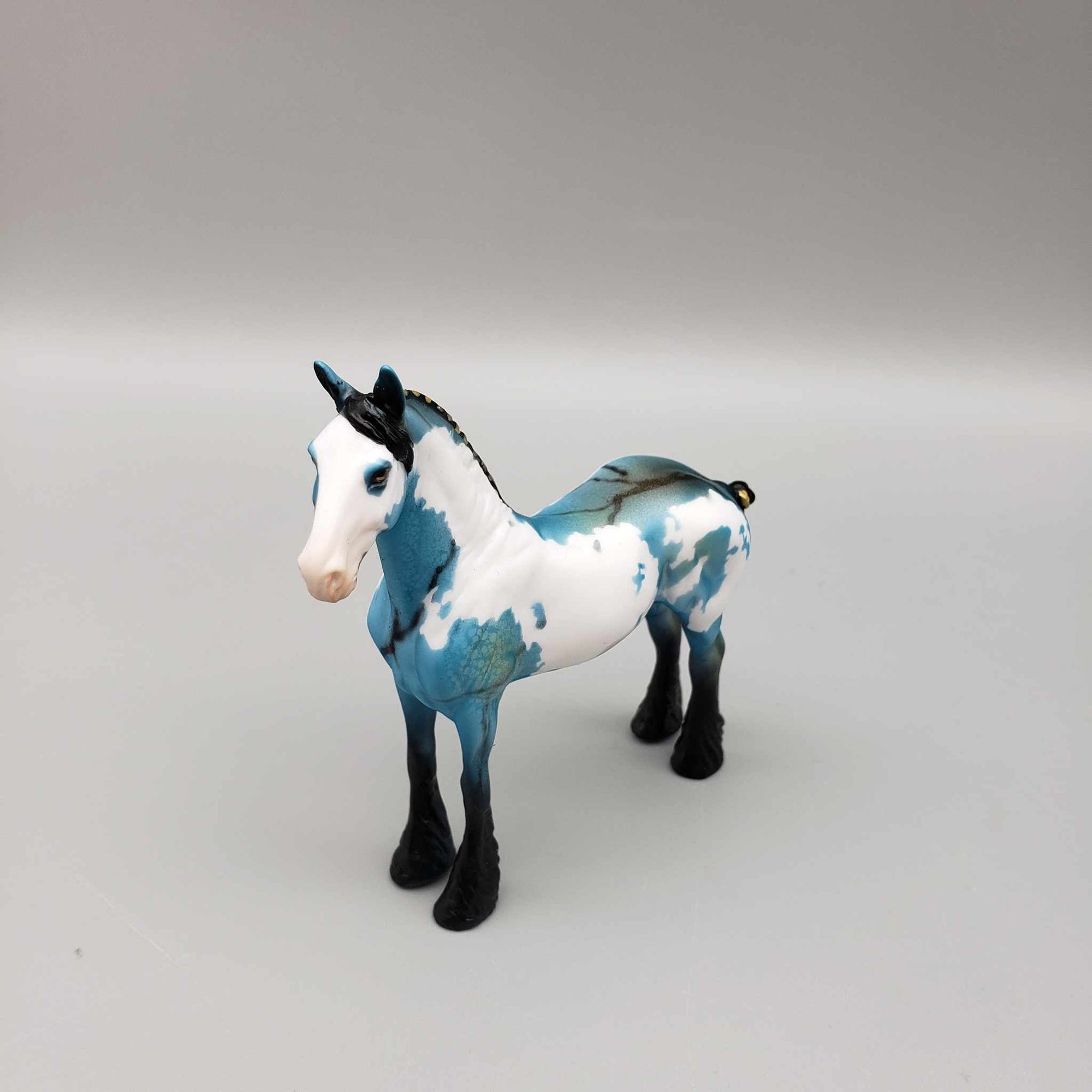 Ayer OOAK Turquoise Decorator Draft Chip By Dawn Quick Fall Into Autumn Random Drop Sale 9/23