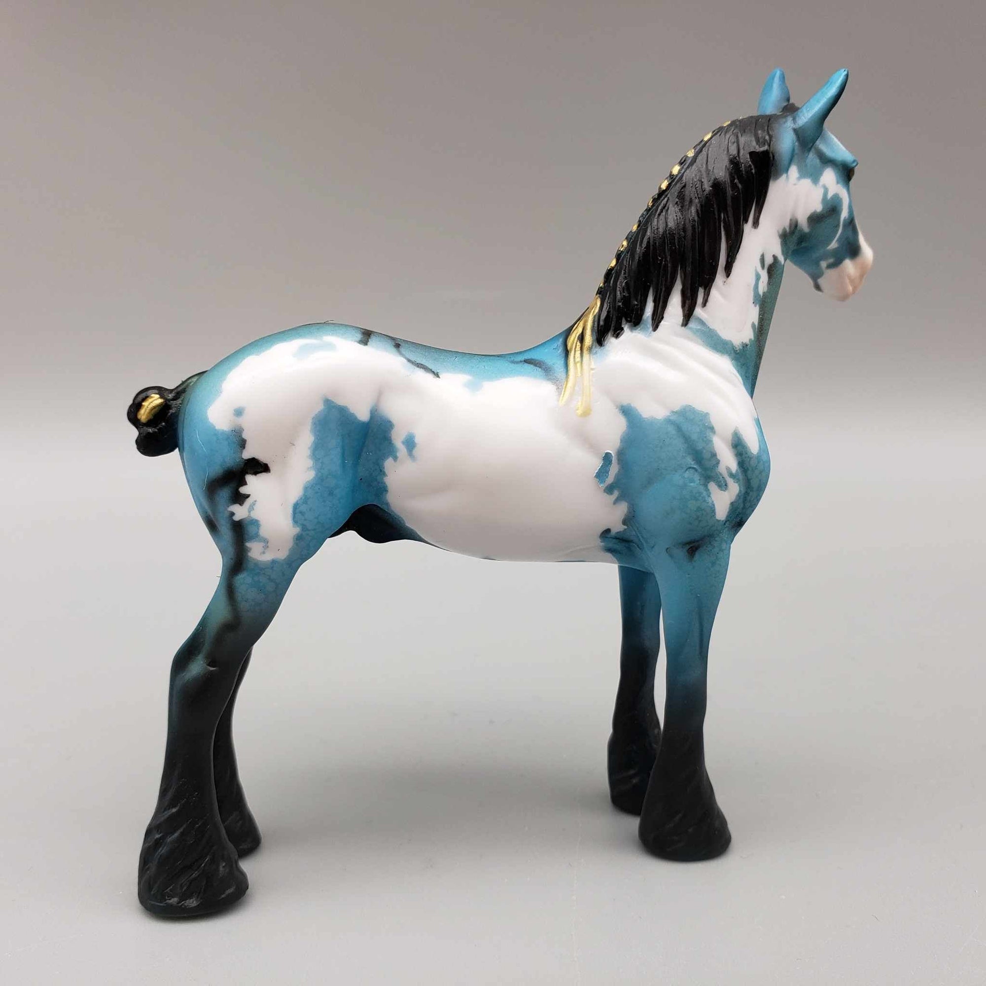 Ayer OOAK Turquoise Decorator Draft Chip By Dawn Quick Fall Into Autumn Random Drop Sale 9/23