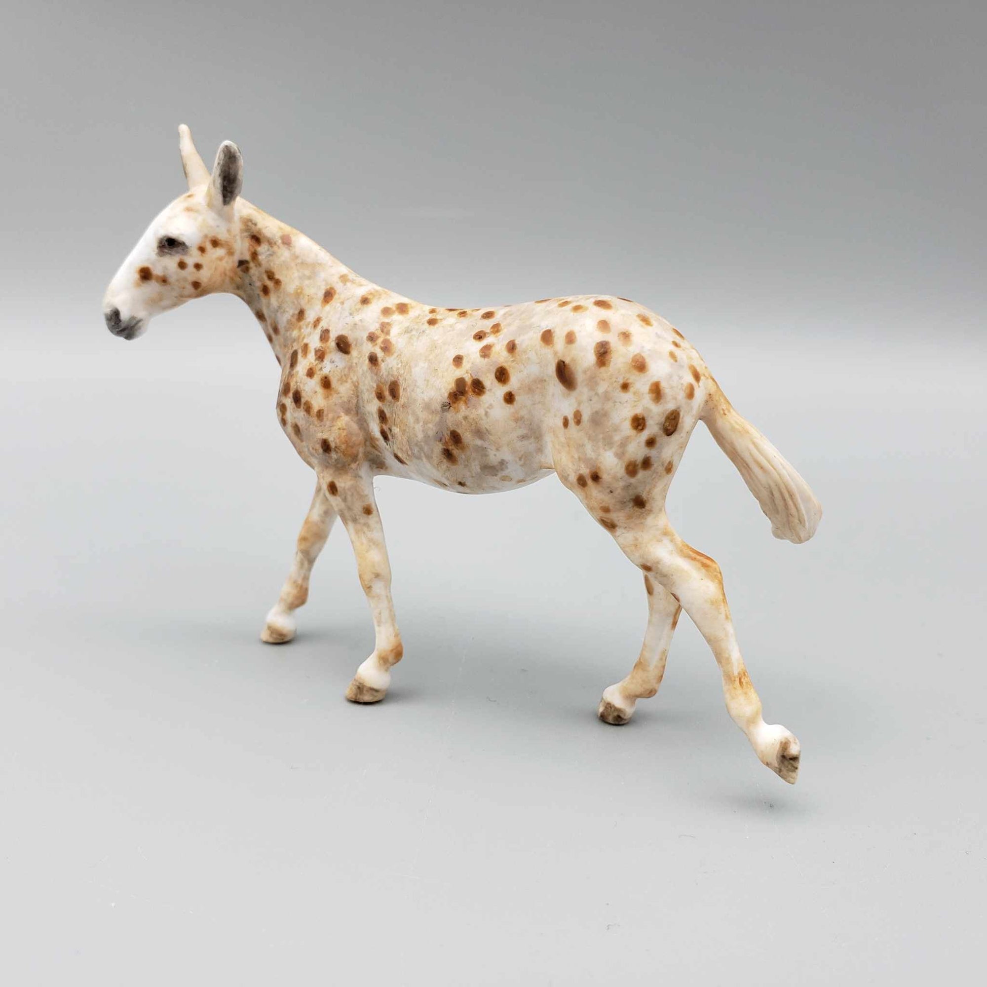 Gold Rush OOAK Custom Mule Chip by Andrea Thomason Fall Facebook Auction 9/23