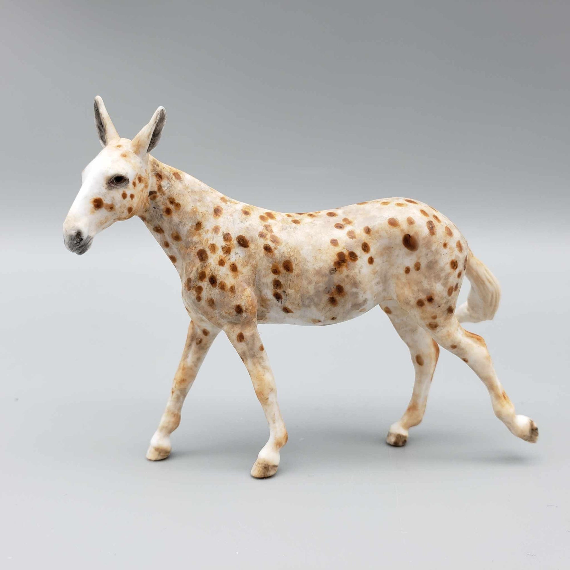 Gold Rush OOAK Custom Mule Chip by Andrea Thomason Fall Facebook Auction 9/23