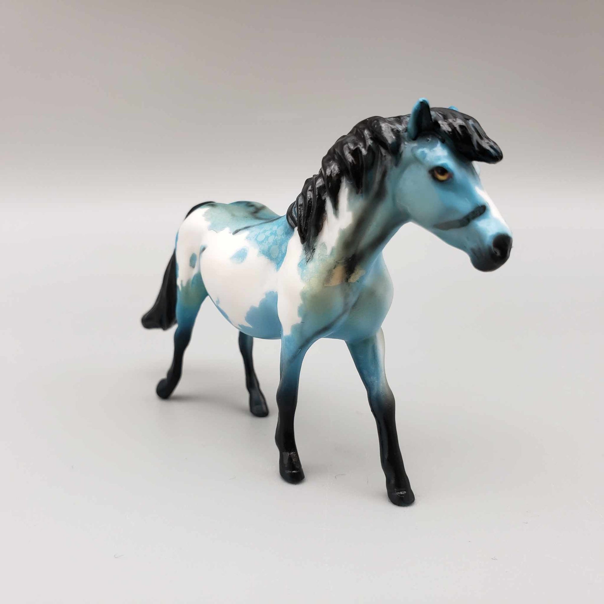 Fatima OOAK Turquoise Decorator Pony Chip By Dawn Quick Fall Into Autumn Random Drop Sale 9/23