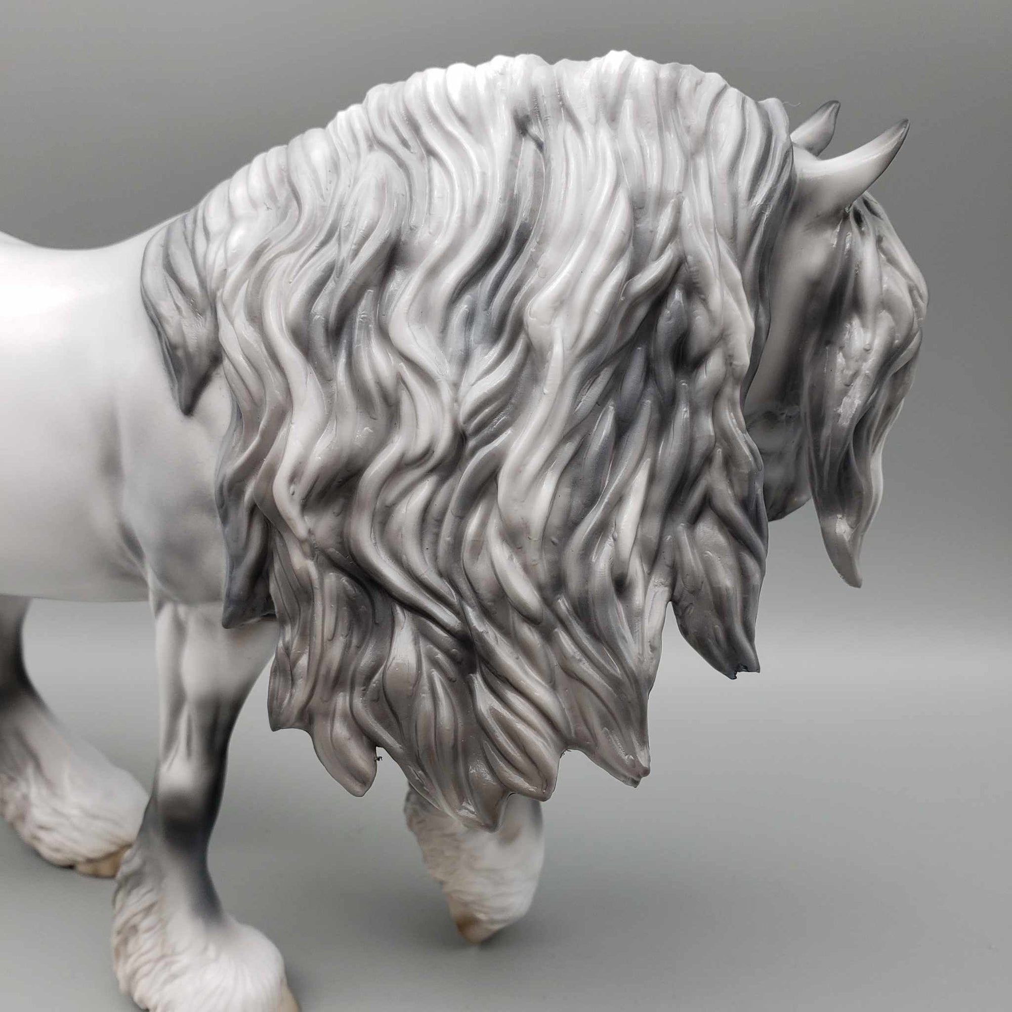 Canterville Ghost Sir Simon LE 30 Dappled Grey Irish Cob By Jess Hamill Classic Literature Series Oct 2023