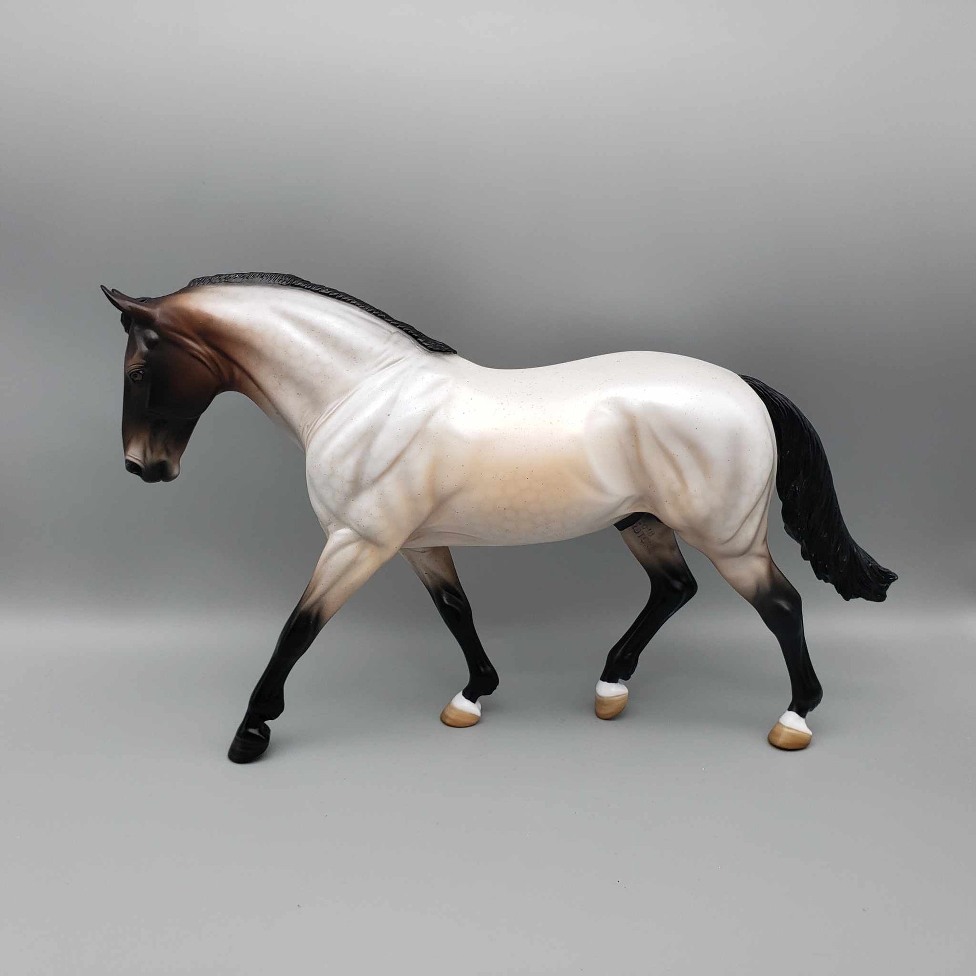 Henare OOAK Bay Roan Irish Draft By Angela Marleau Fall Into Autumn Random Drop Sale 9/23