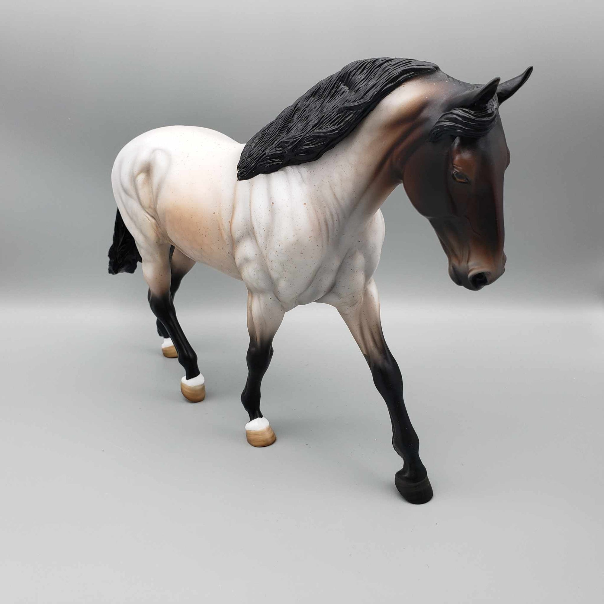 Henare OOAK Bay Roan Irish Draft By Angela Marleau Fall Into Autumn Random Drop Sale 9/23