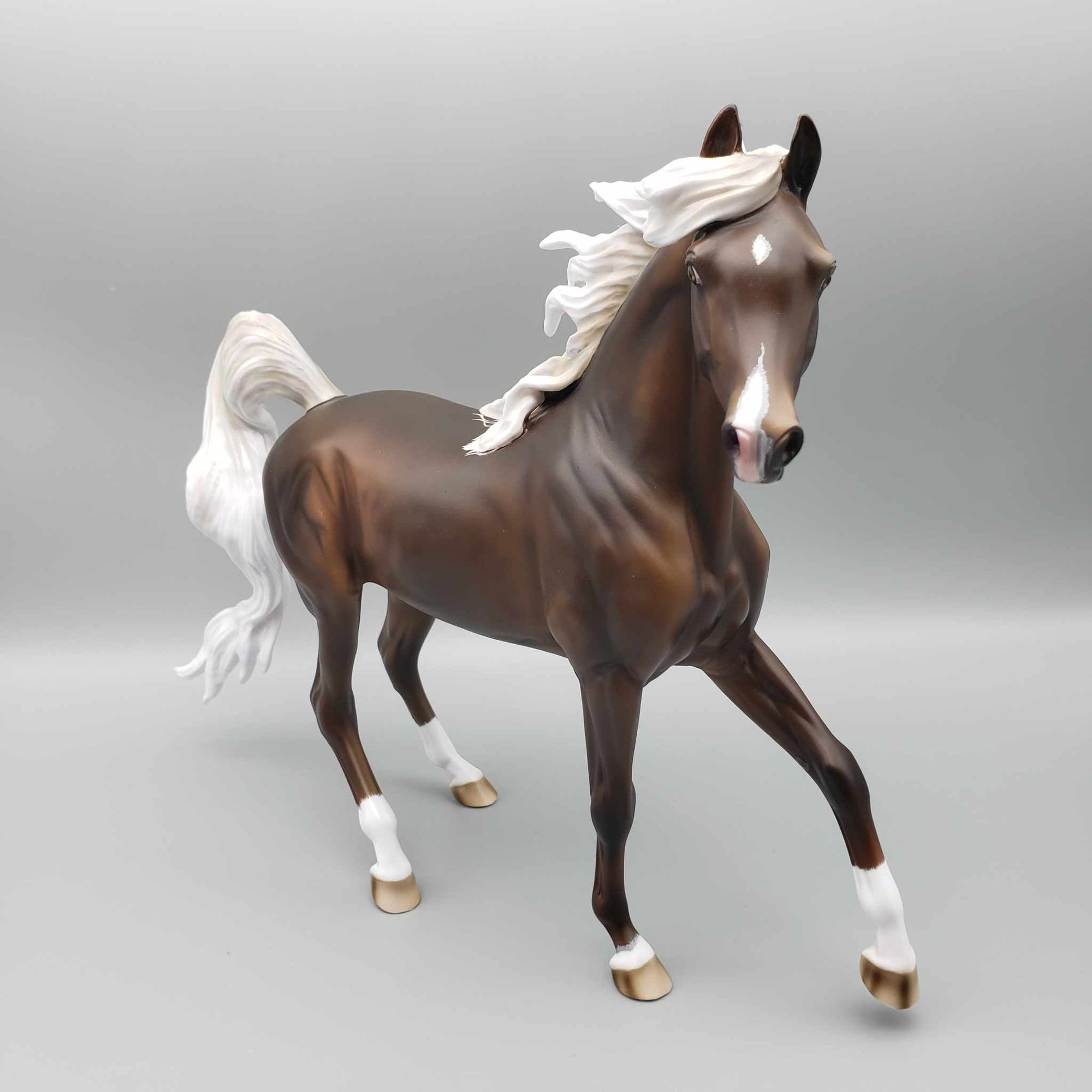 Lovely Little Lady OOAK Dappled Chocolate Palomino Arabian Mare By Ashley Palmer Best Offers 9/25/23