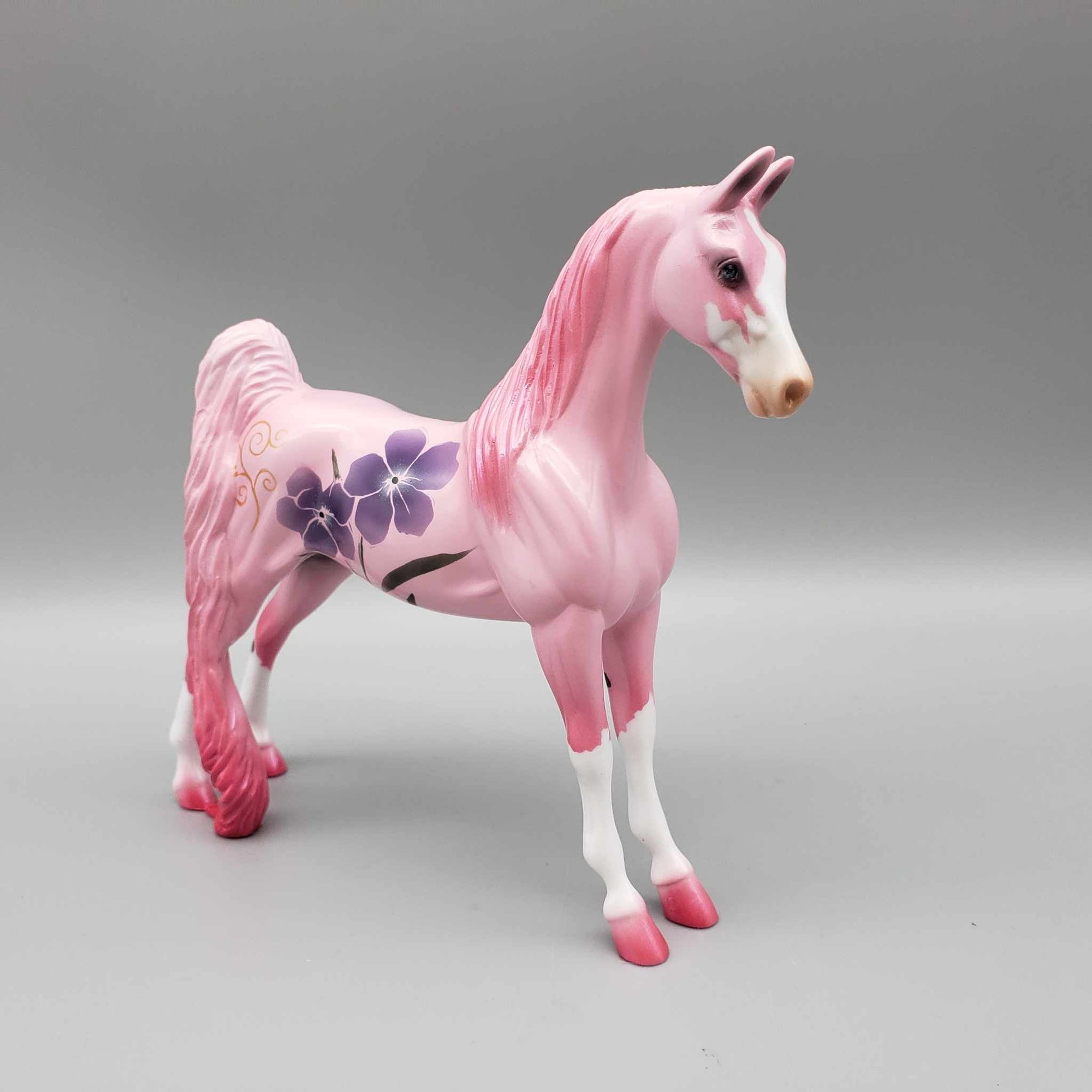 Glossy Viola OOAK Pink Deco Pebble Saddlebred By Dawn Quick Fall Into Autumn Random Drop Sale 9/23