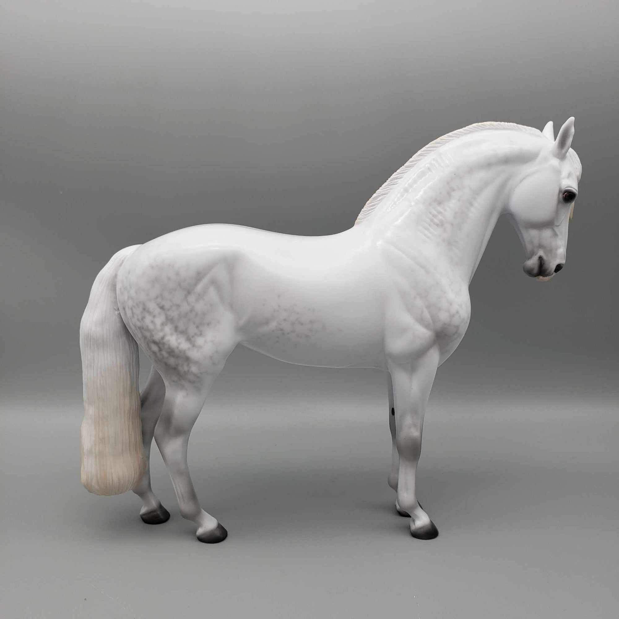 Claire de Luna Duo OOAK Dapple Grey Andalusian by Ellen Robbins Fall Into Autumn Random Drop Sale 9/23